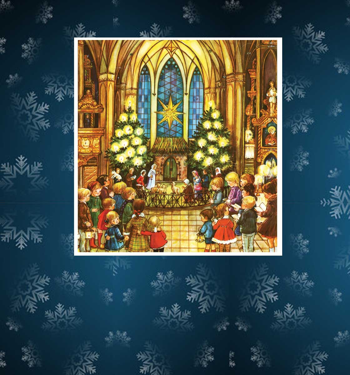 Christliche Adventskalender aus Papier beim Sellmer Verlag kaufen - Sellmer Adventskalender