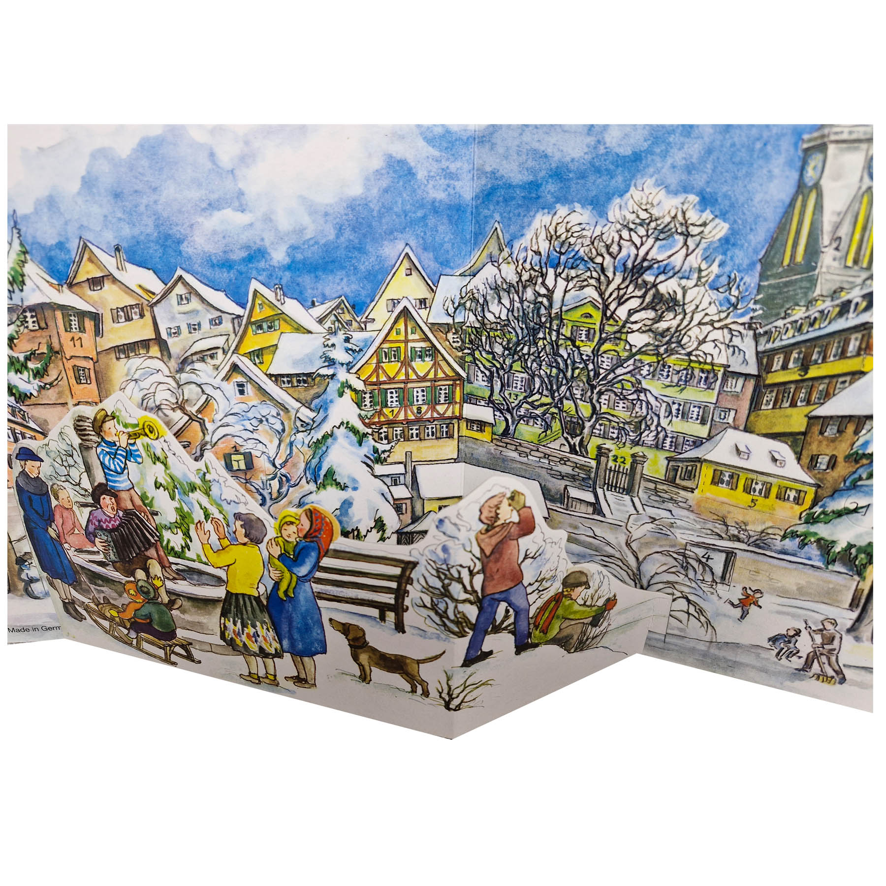 Advent calendar "On the Neckar Riverbank"