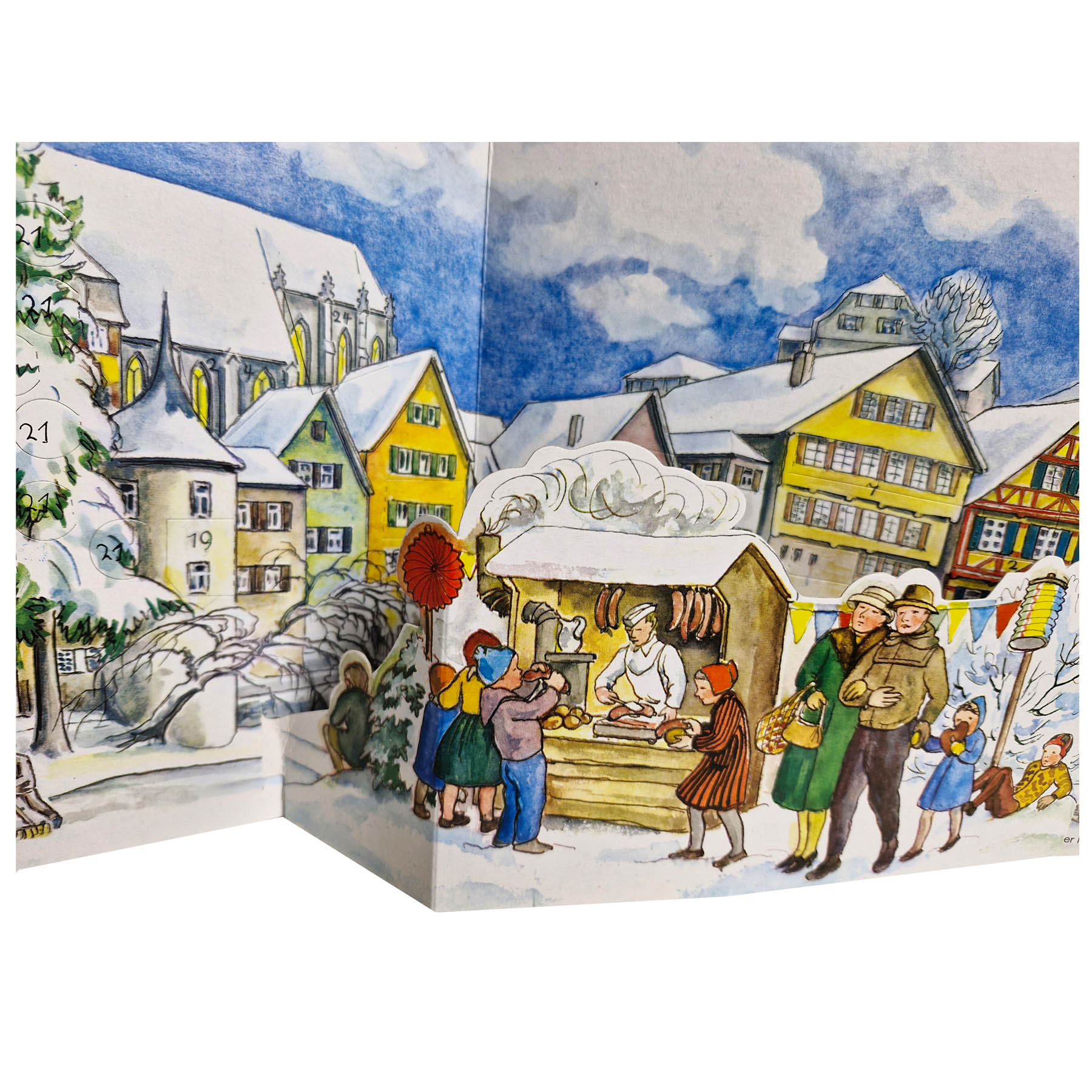 Advent calendar "On the Neckar Riverbank"