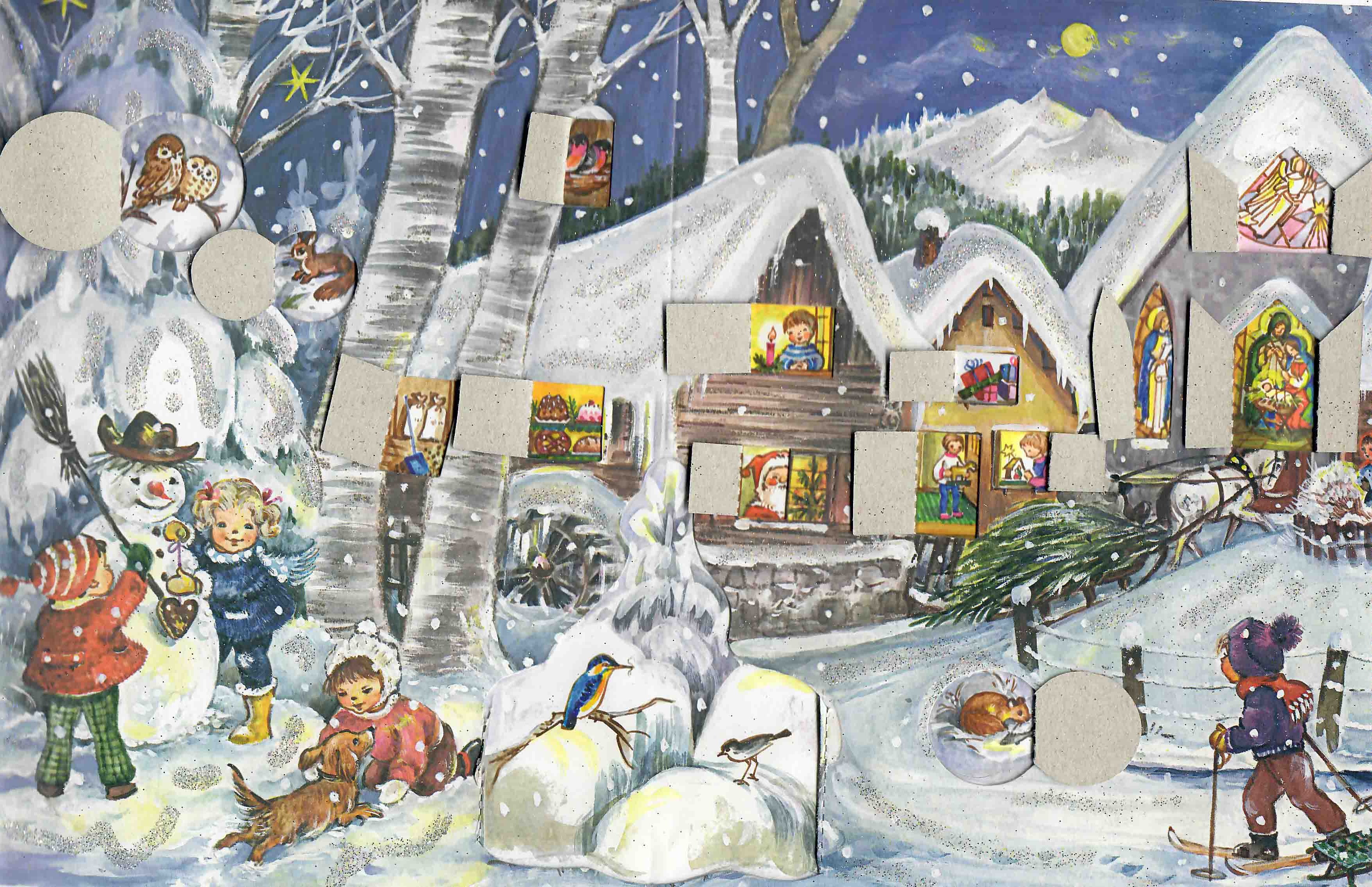 Ausschnitt Adventkalender 256 nachher