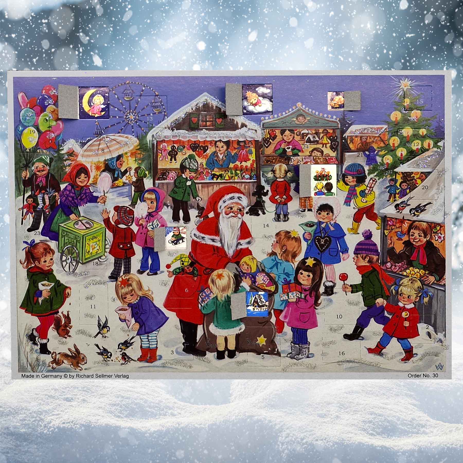 Advent calendar "Christmas fair"