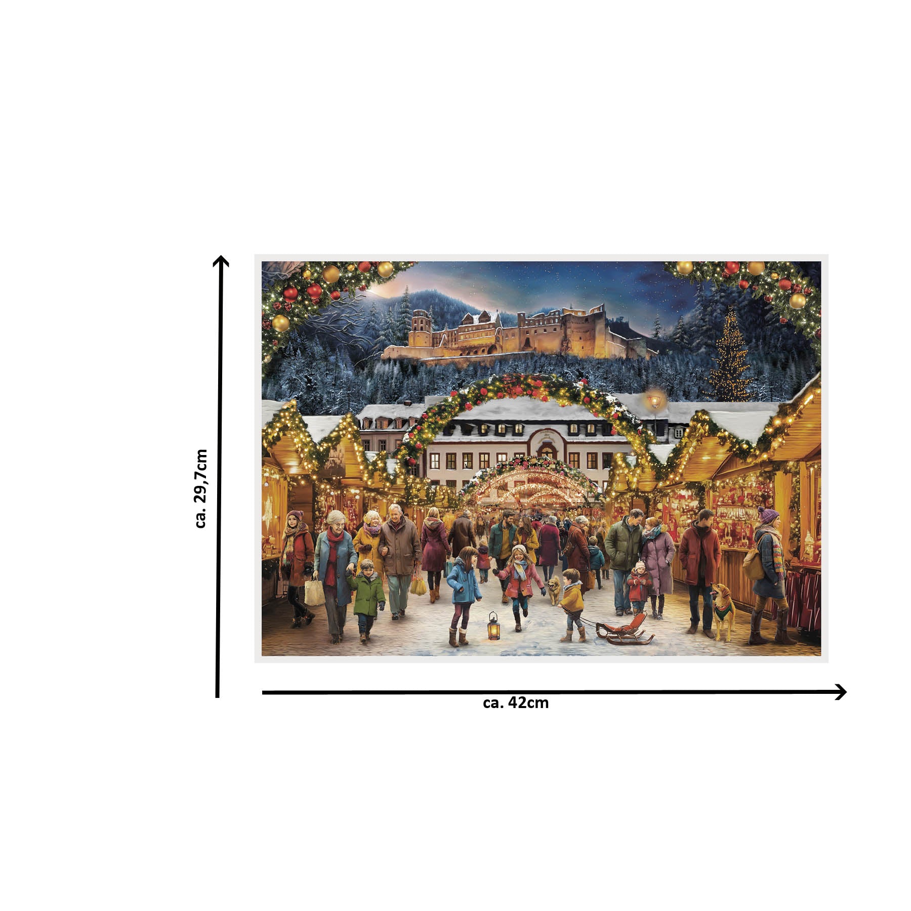 Advent calendar "Heidelberg Castle"