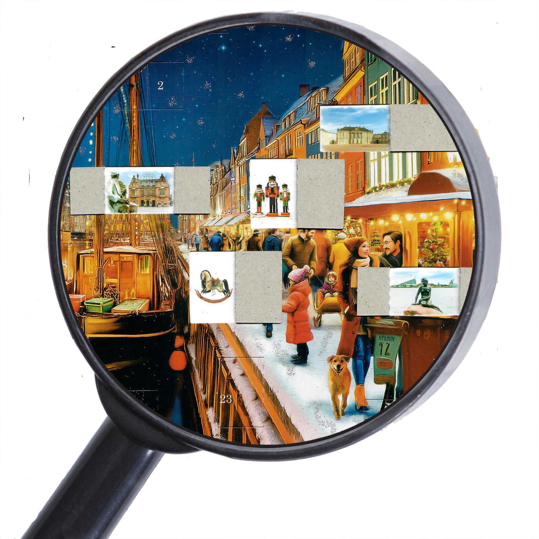 Advent Calendar "Copenhagen Nyhavn" - NEW