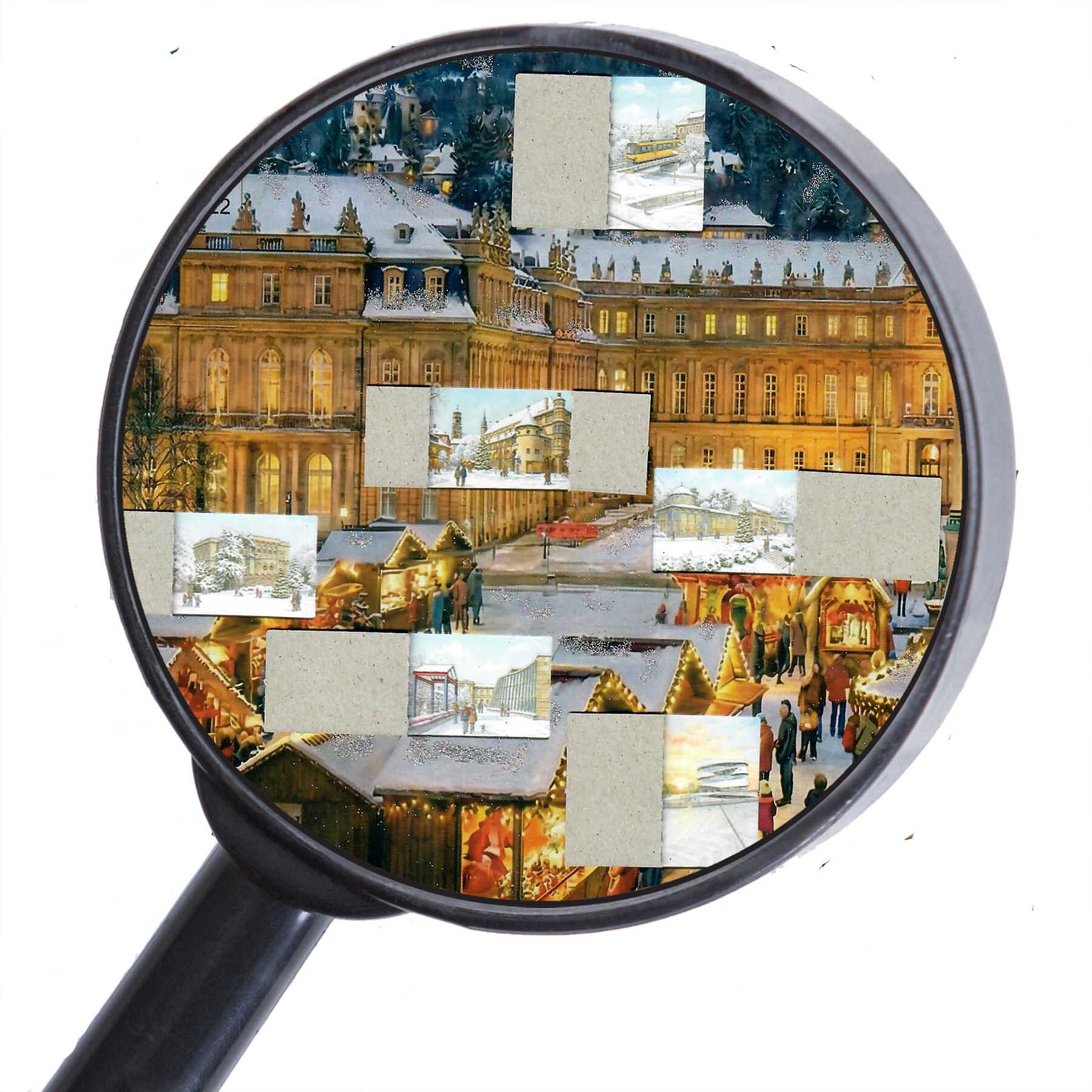 Advent Calendar "Stuttgart Castle Square" - NEW