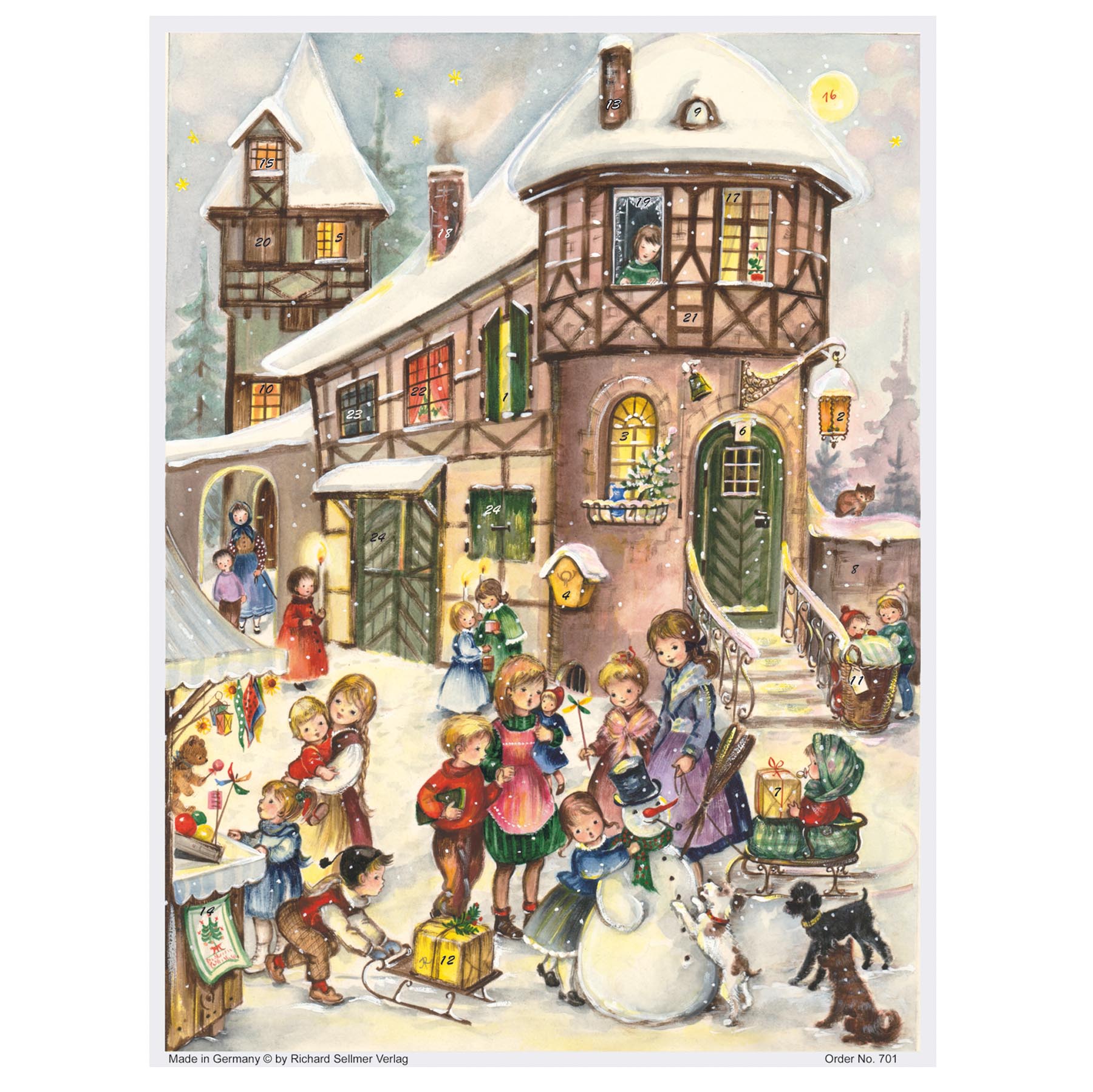 Adventskalender "Freude im Schnee"