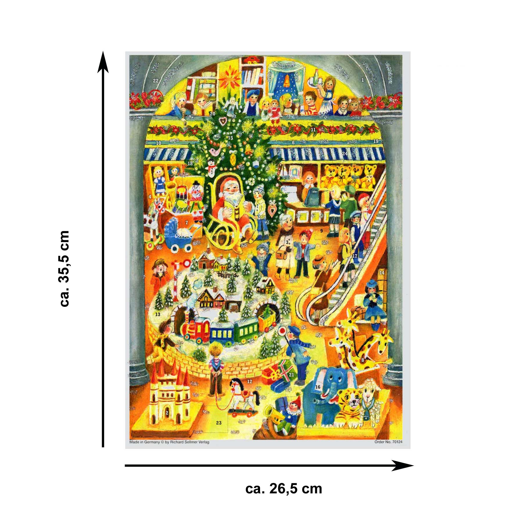 Advent calendar "Christmas Toy Store"