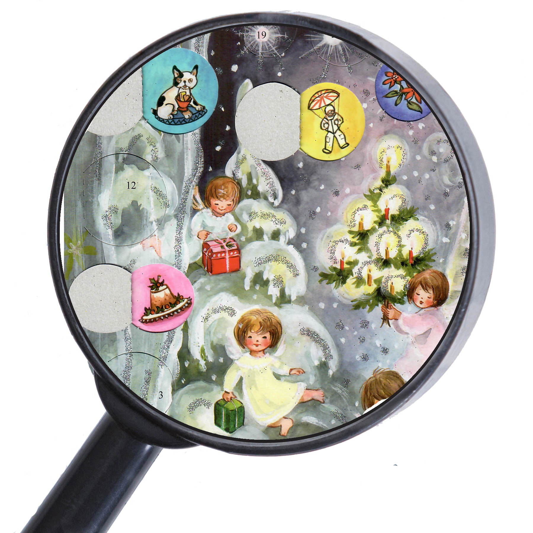 Adventskalender "Engelstraum" - Lupe