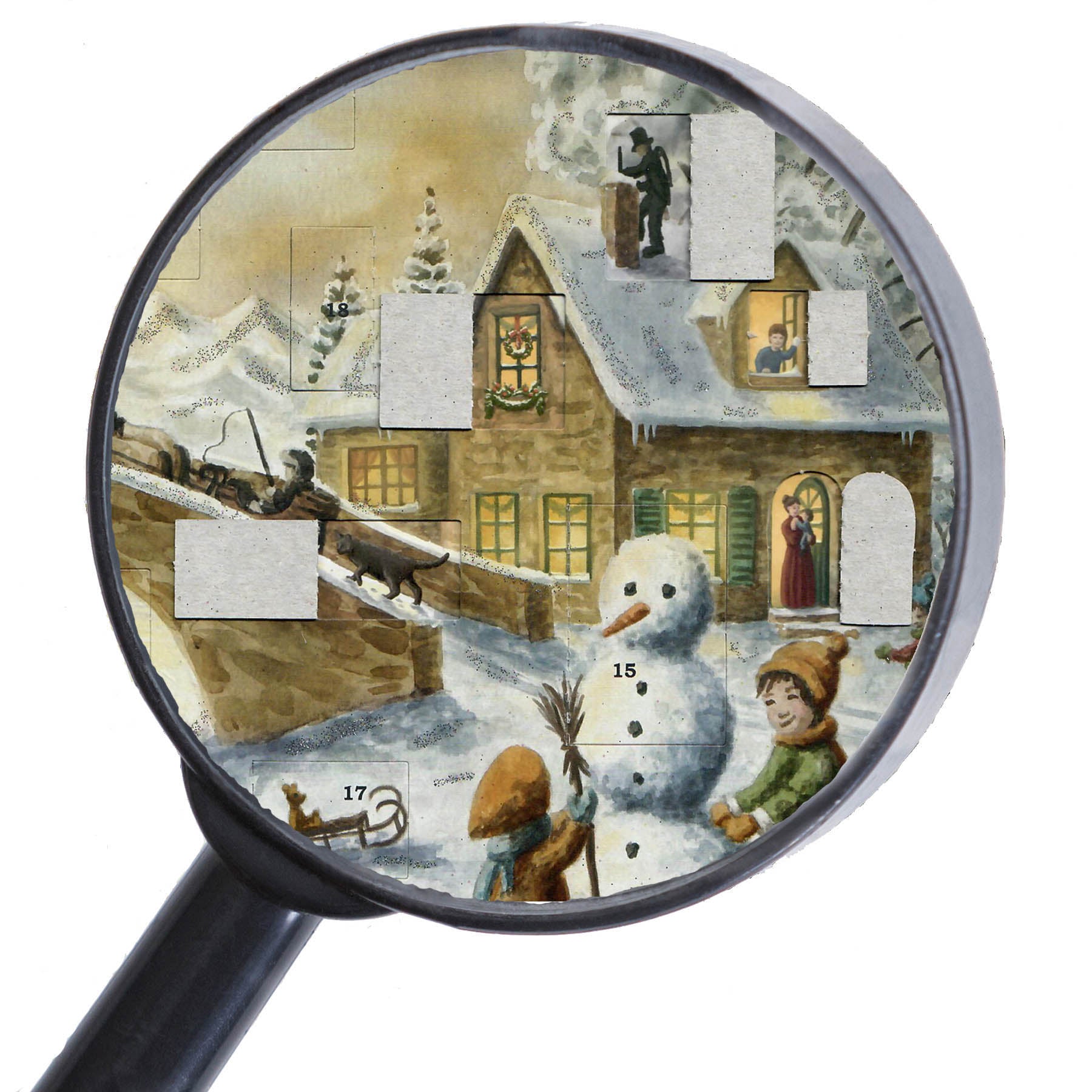 Advent calendar "At the Bridge"