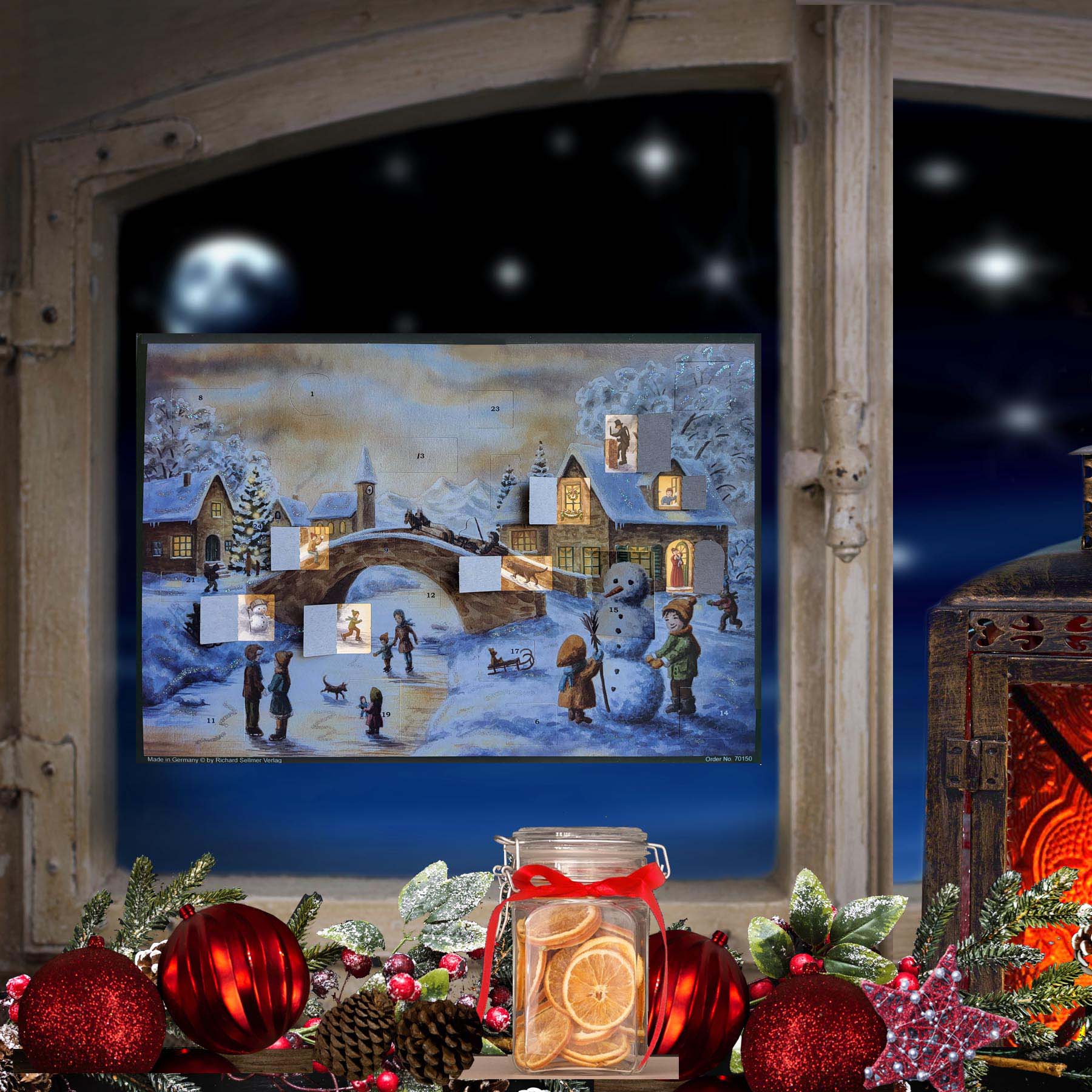 Advent calendar "At the Bridge"