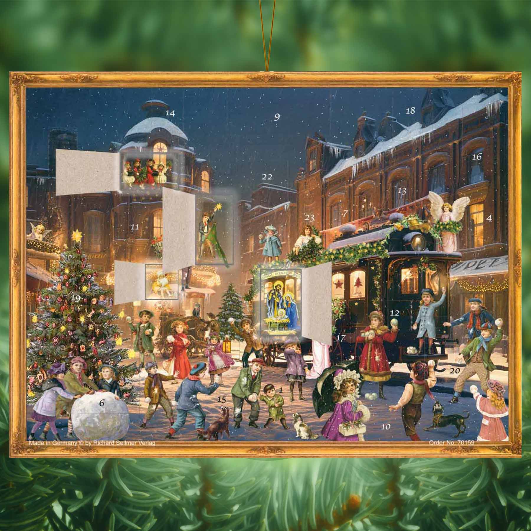 Advent calendar "Christmas Station"