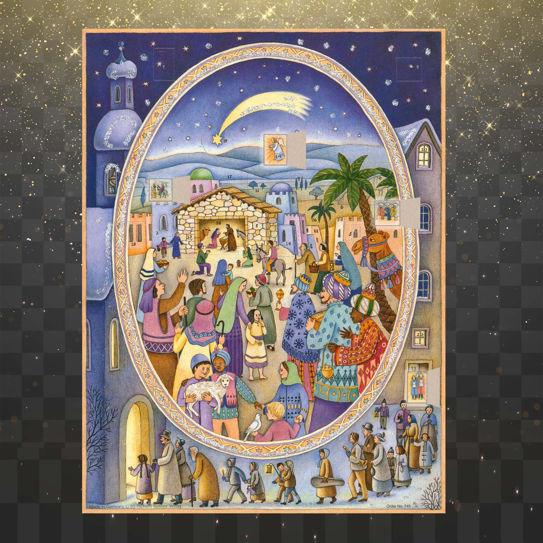 Advent calendar "Christmas is everywhere"