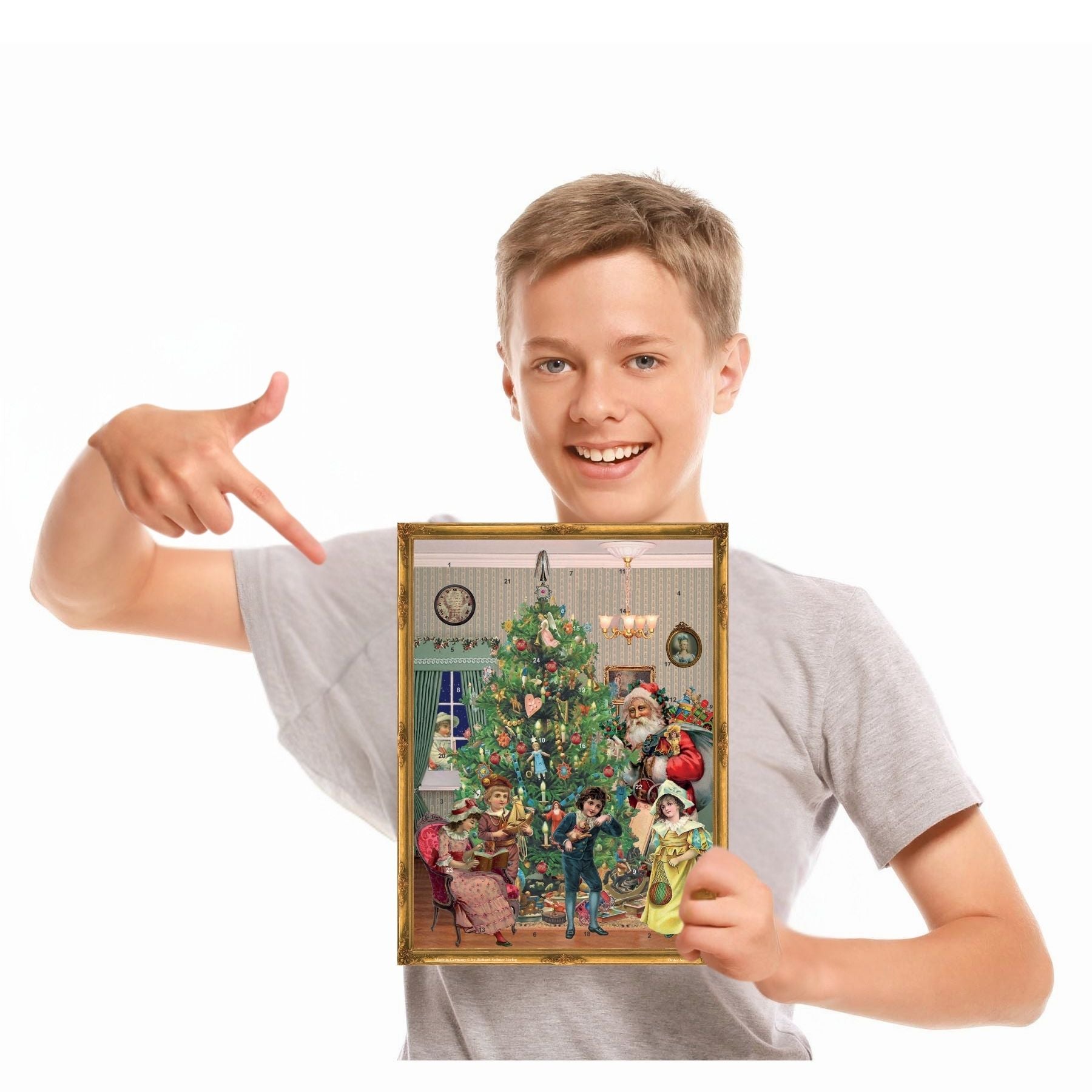 Adventskalender "Unter dem Weihnachtsbaum - Junge