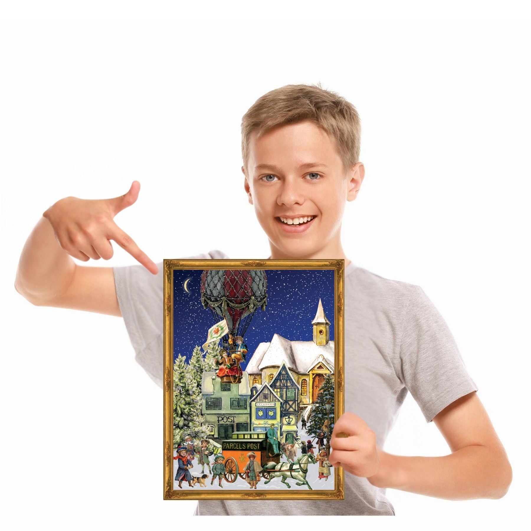 Adventskalender "Fahrt im Heißluftballon" - Junge