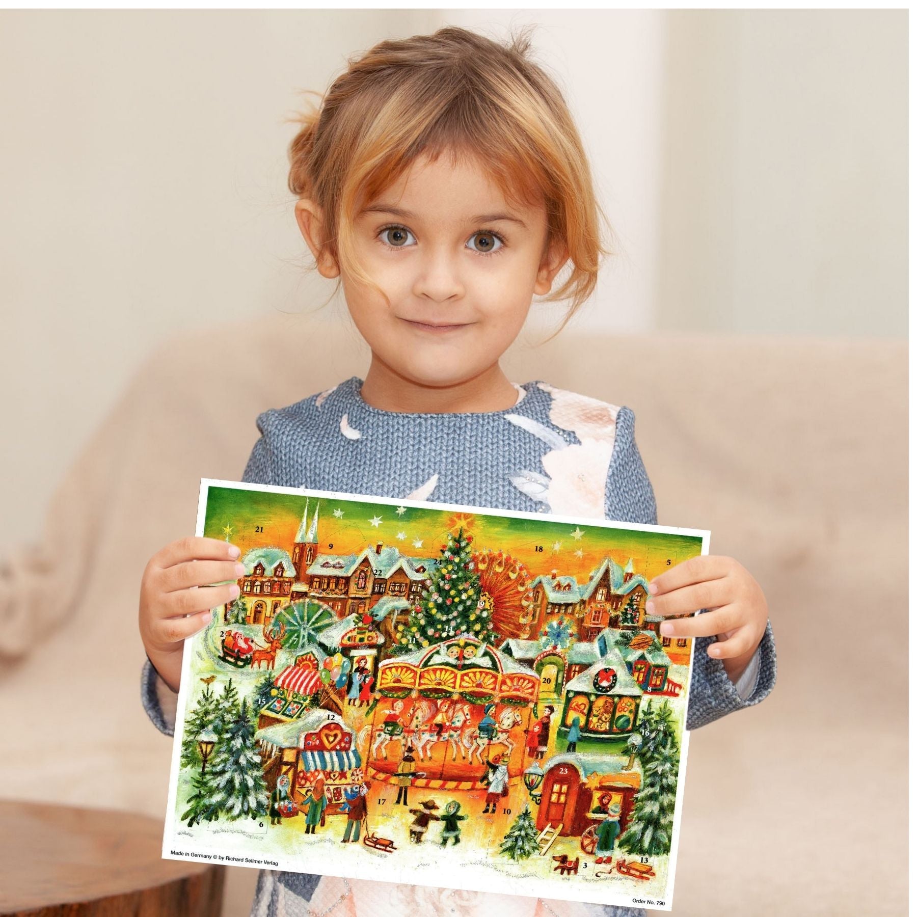 Advent calendar "Christmas fair"