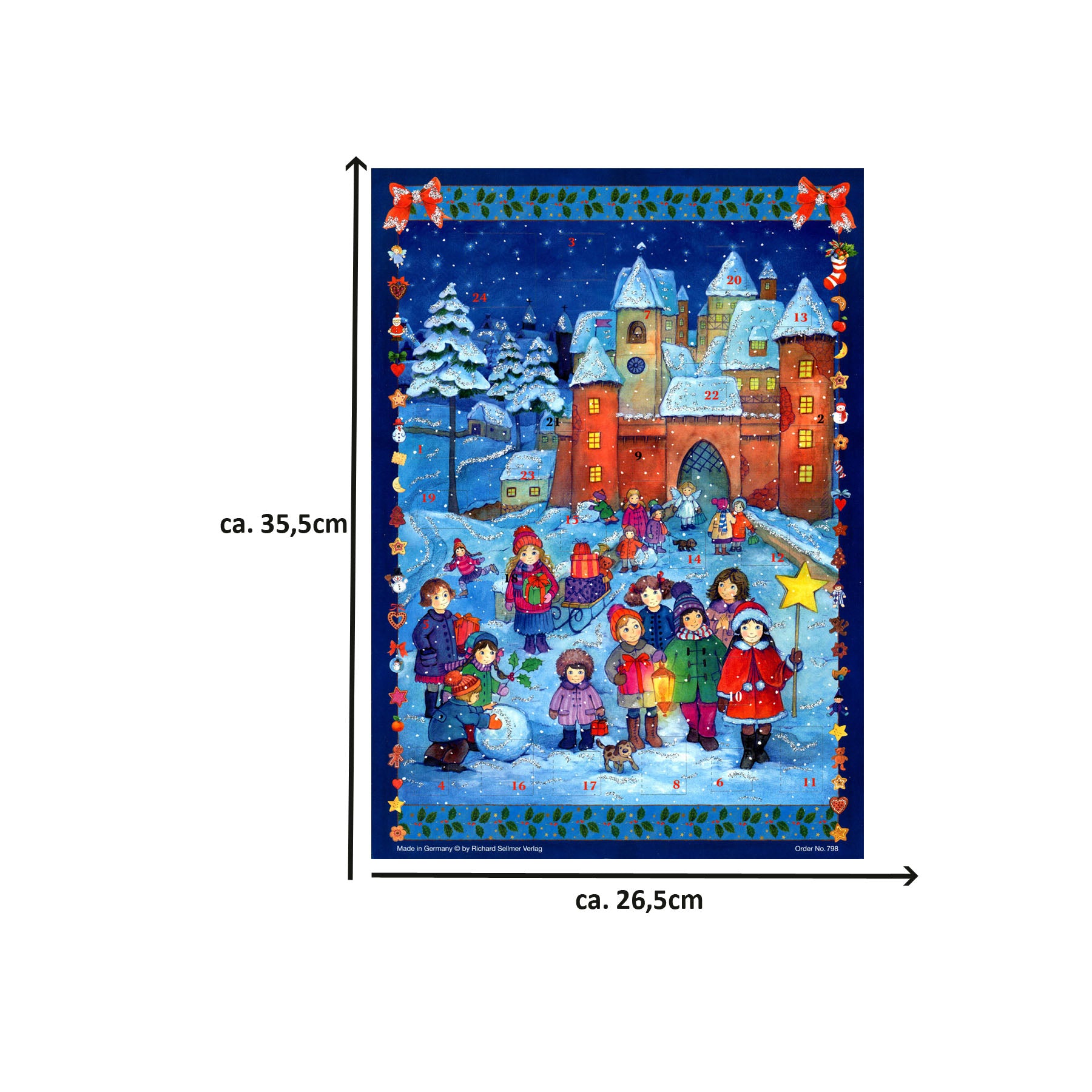 Advent calendar "Children's joys at the castle"