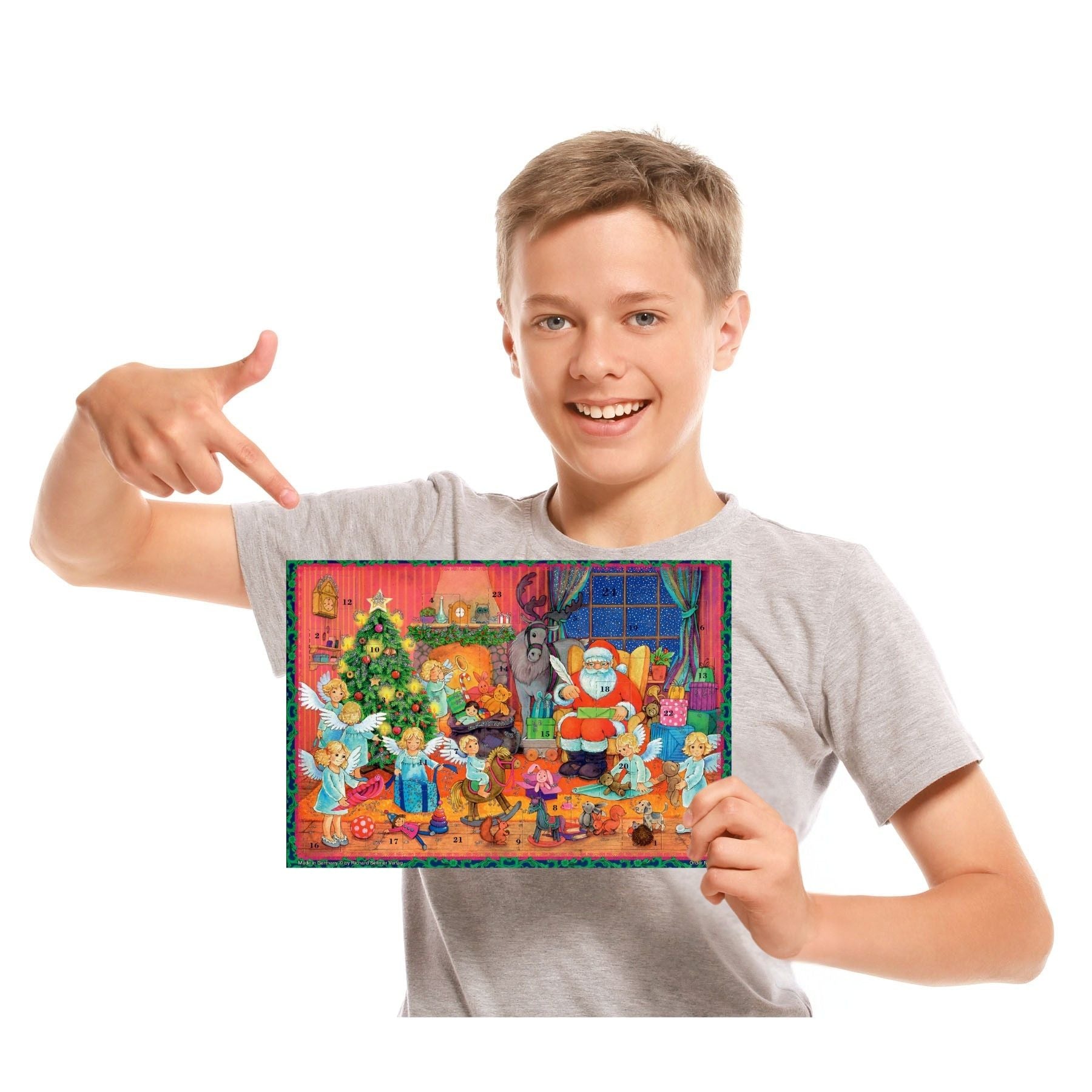 Advent calendar A4 "Christmas preparations"