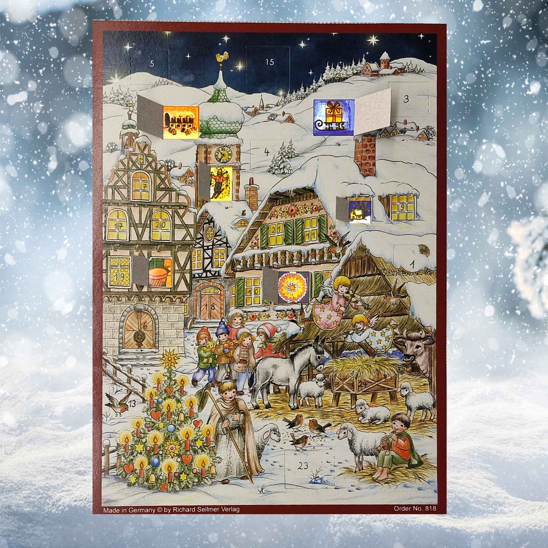 Advent calendar "Christmas in the mountains"
