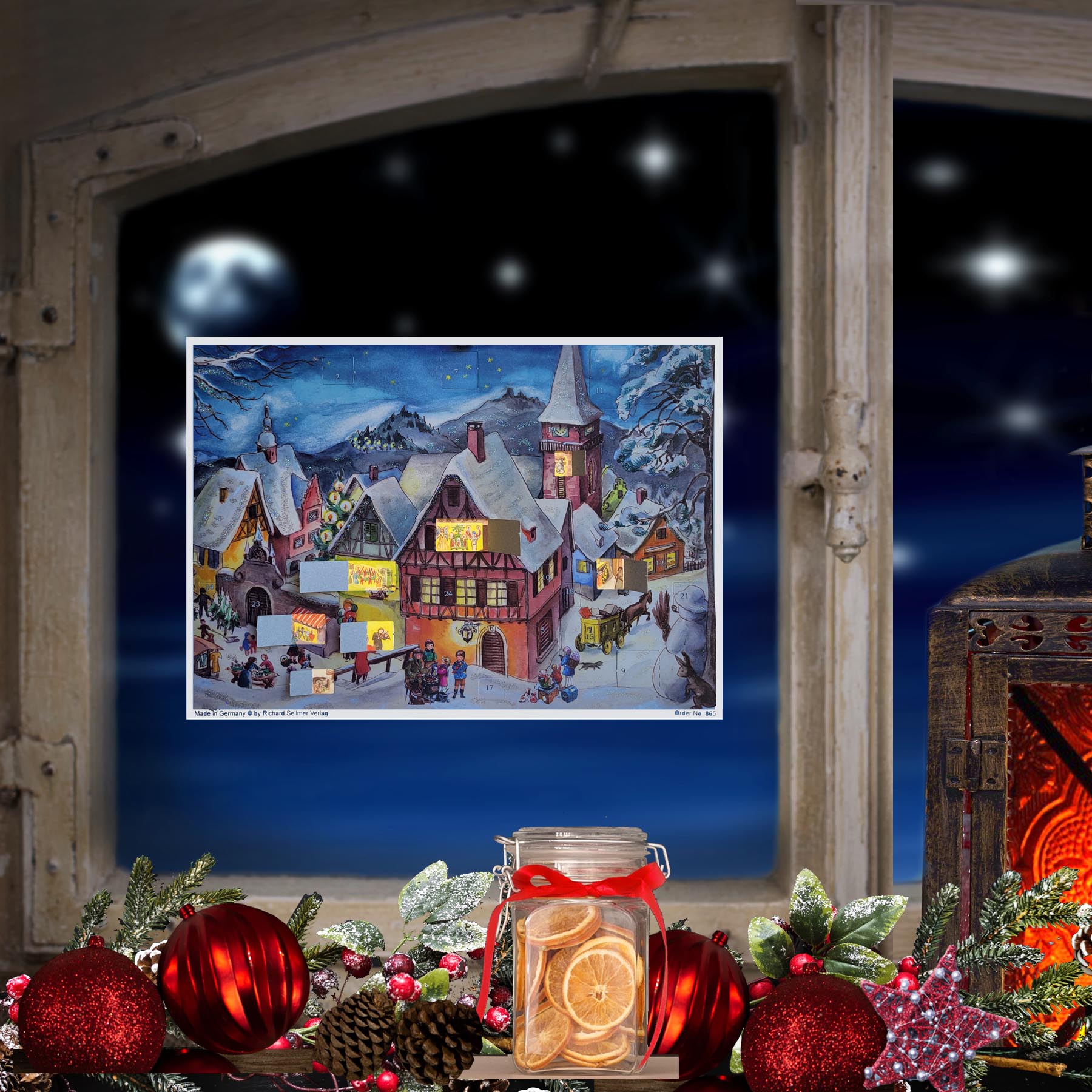 Advent calendar "Snowy Village"