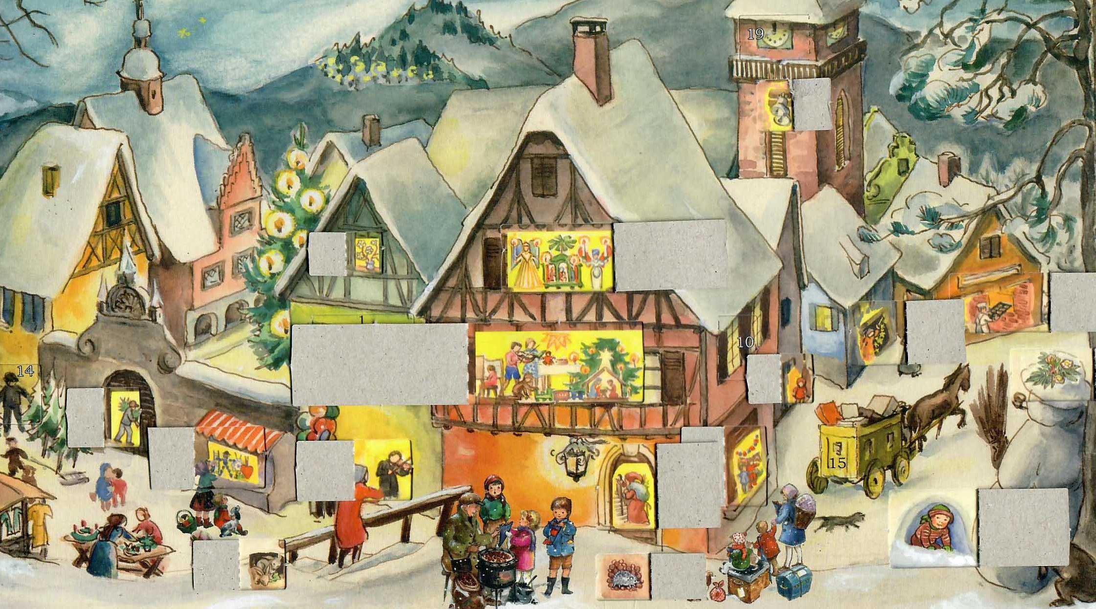 Adventskalender 865 nachher