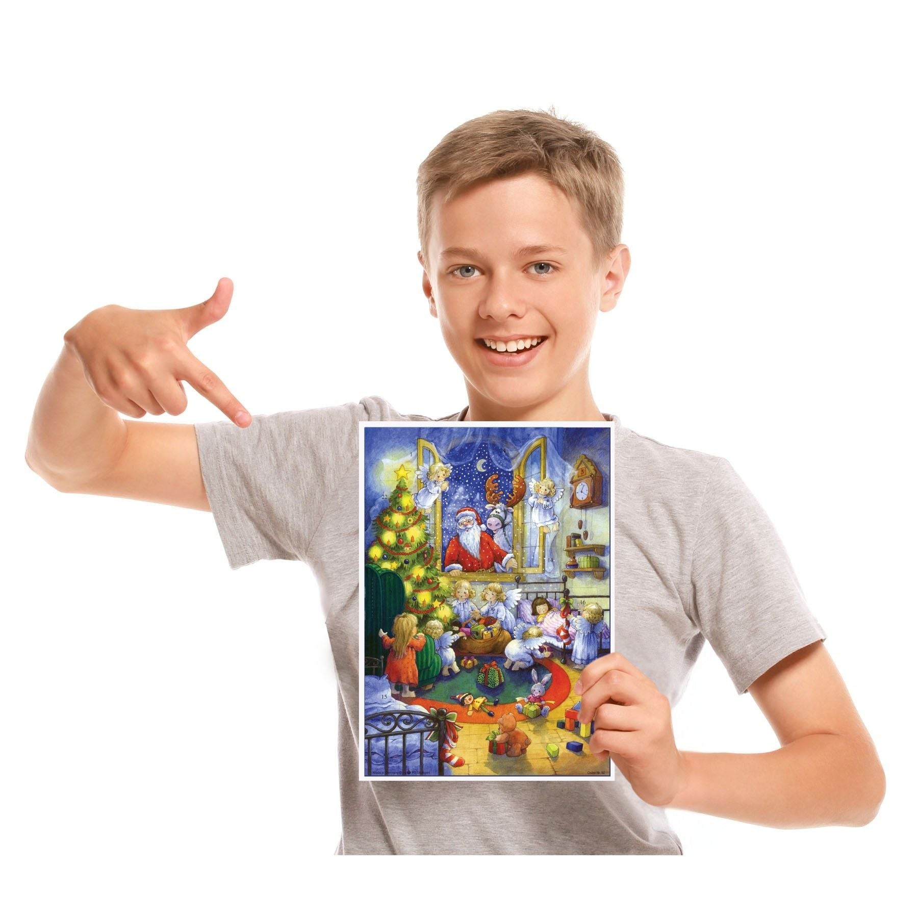Adventskalender A4 "Weihnachtsträume" - Junge