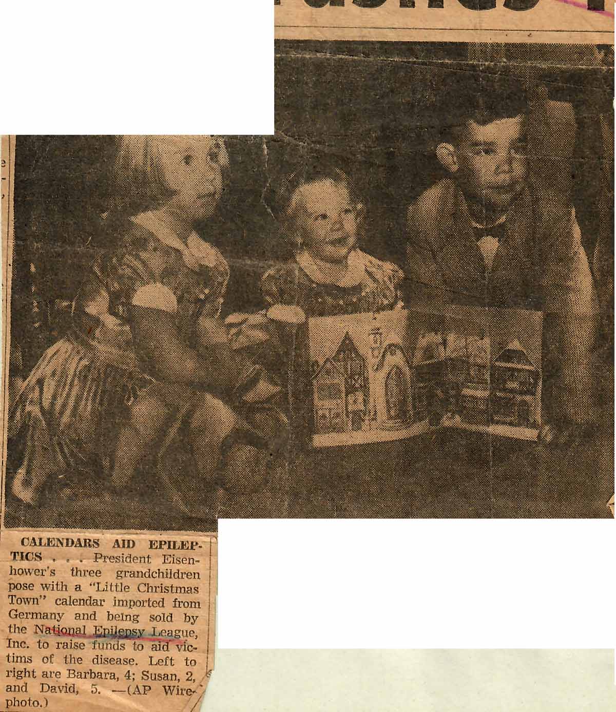 Kinder des Präsident Eisenhower