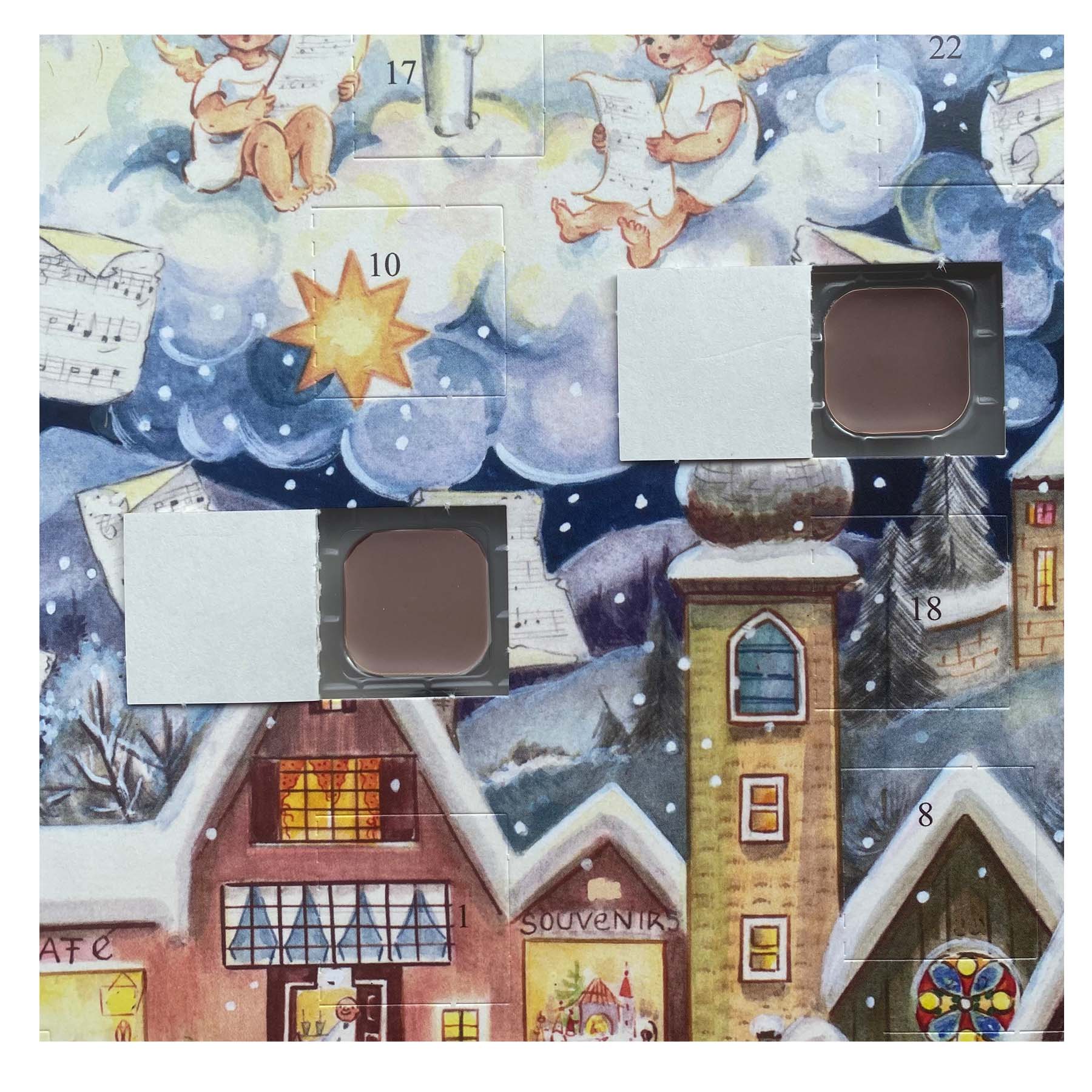 Schoko-Adventskalender Engelskonzert - Detail