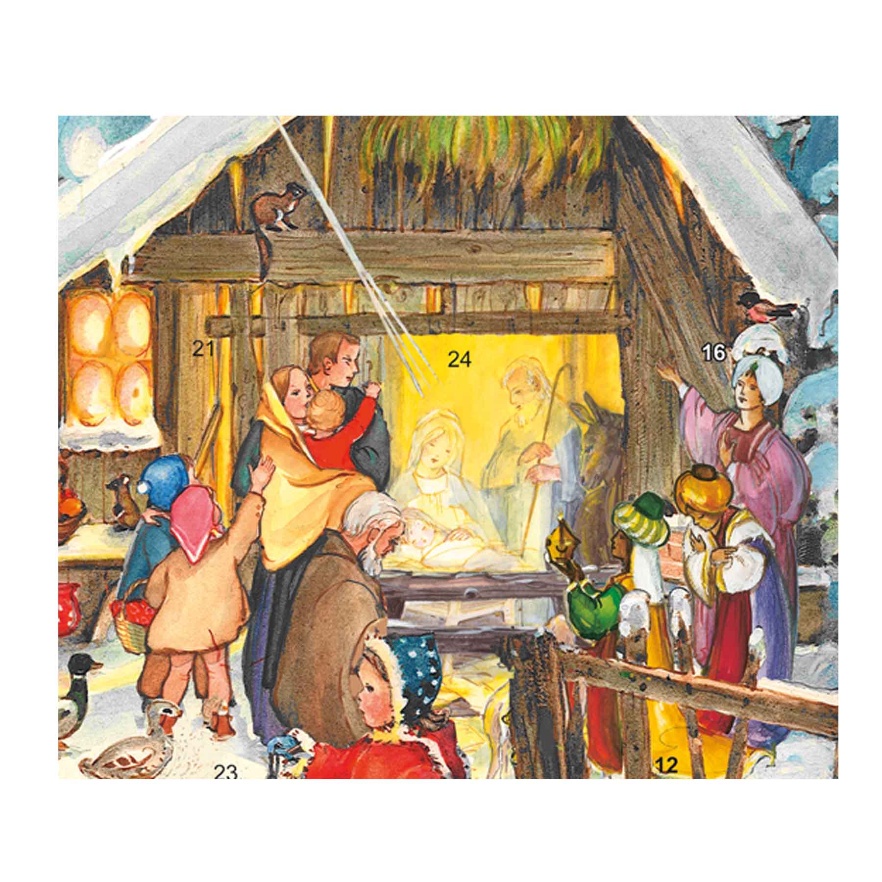 Schokoladen Adventskalender Am Stall - NEU