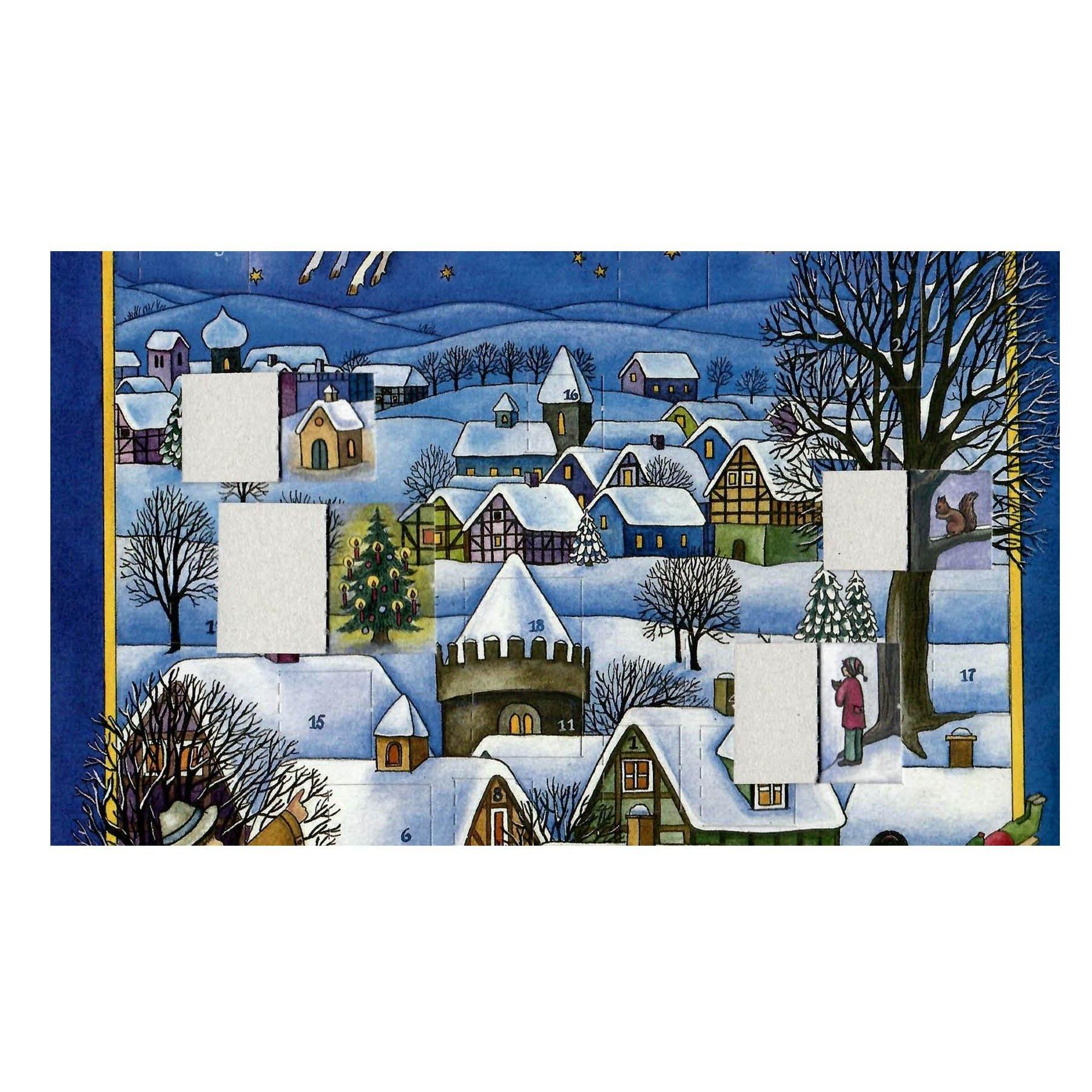 Adventskalender A4 "Nikolaus kommt" - Sellmer Adventskalender