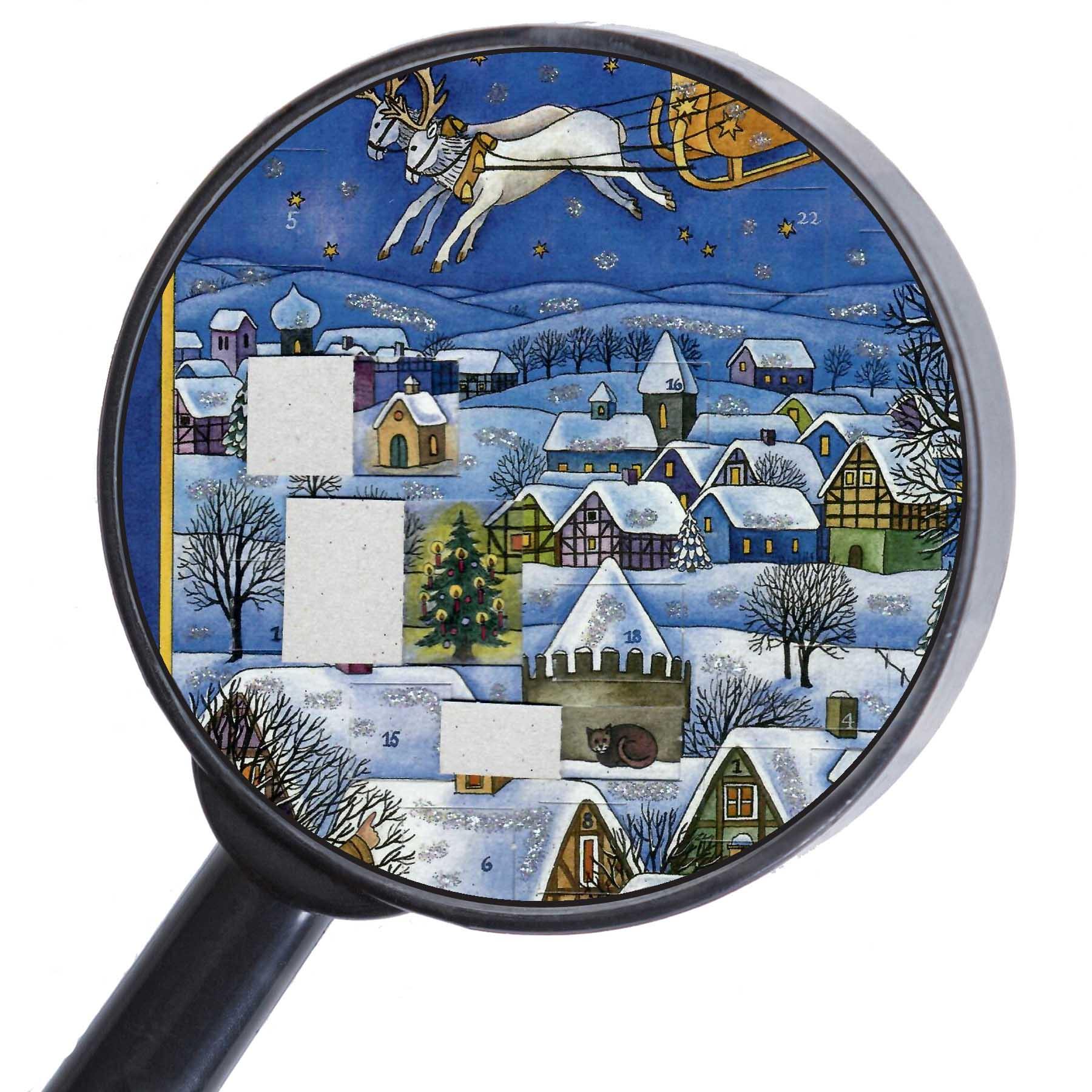 Adventskalender A4 "Nikolaus kommt" - Sellmer Adventskalender