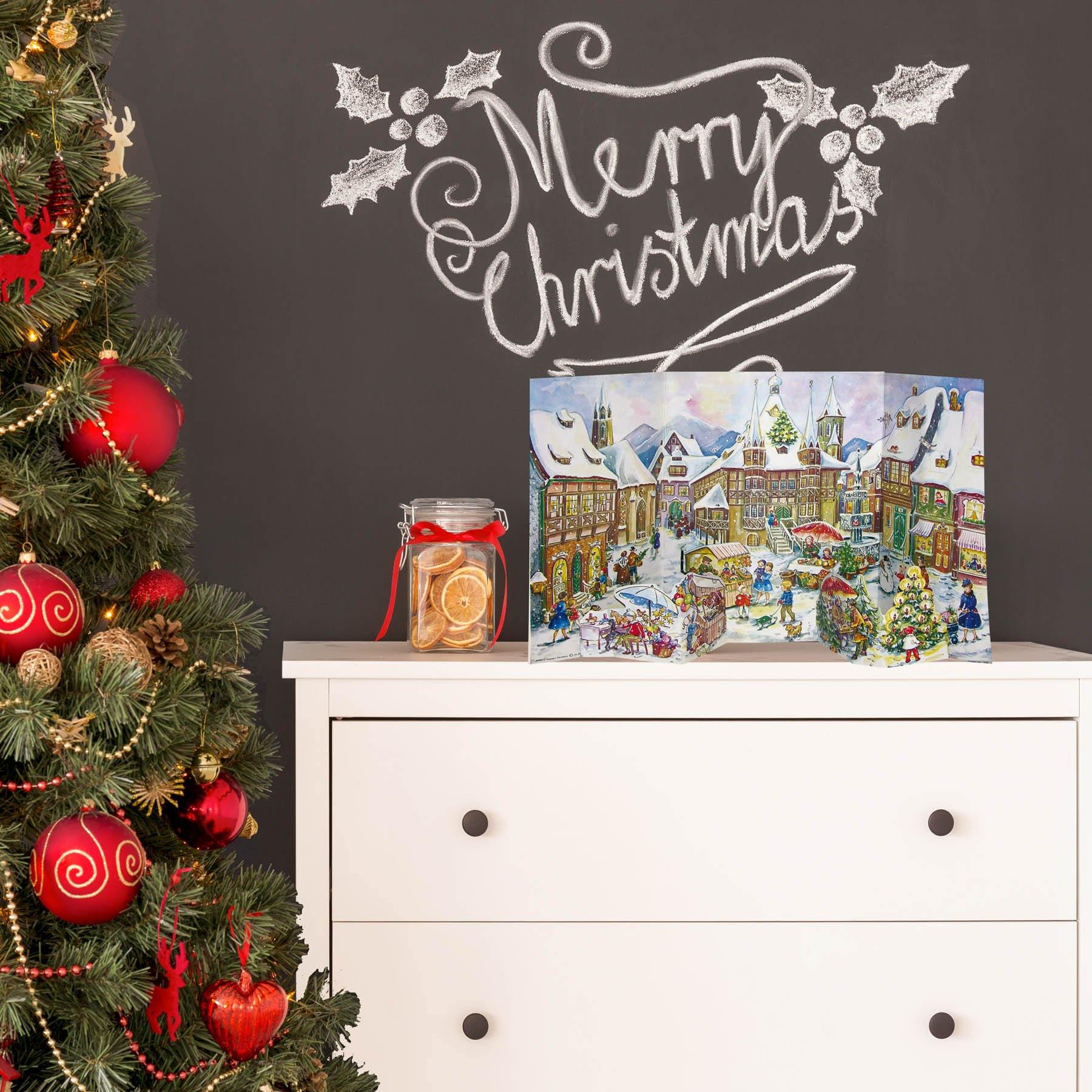Adventskalender "Altstadtszene" - Sellmer Adventskalender