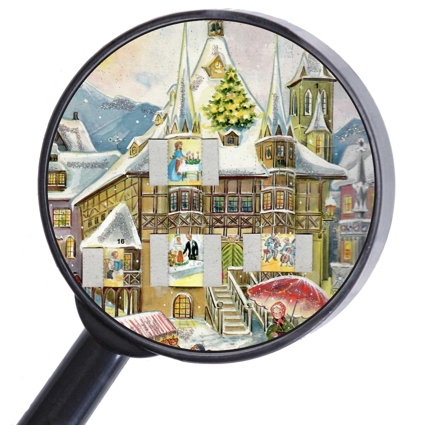 Adventskalender "Altstadtszene" - Sellmer Adventskalender