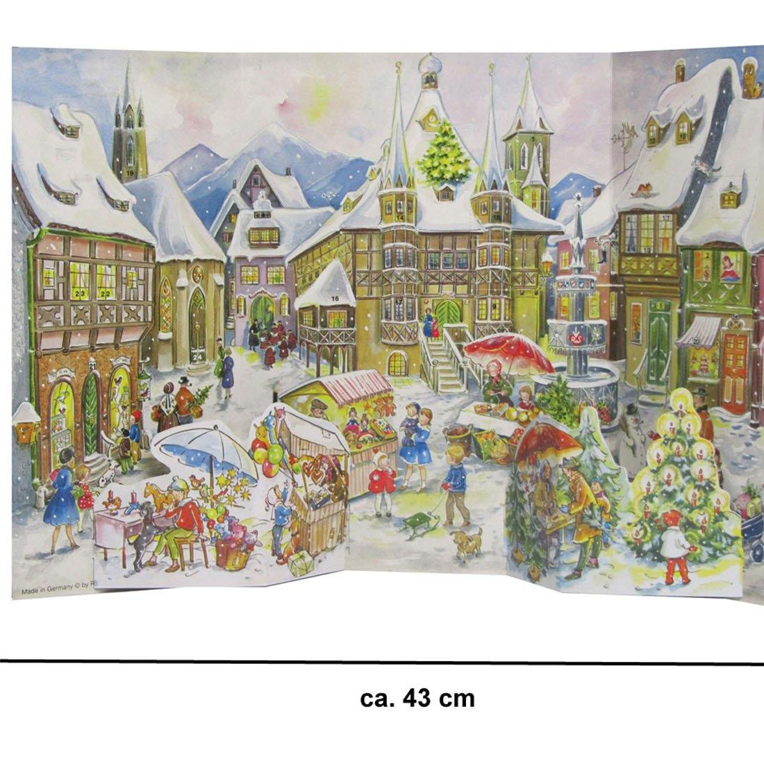 Adventskalender "Altstadtszene" - Sellmer Adventskalender