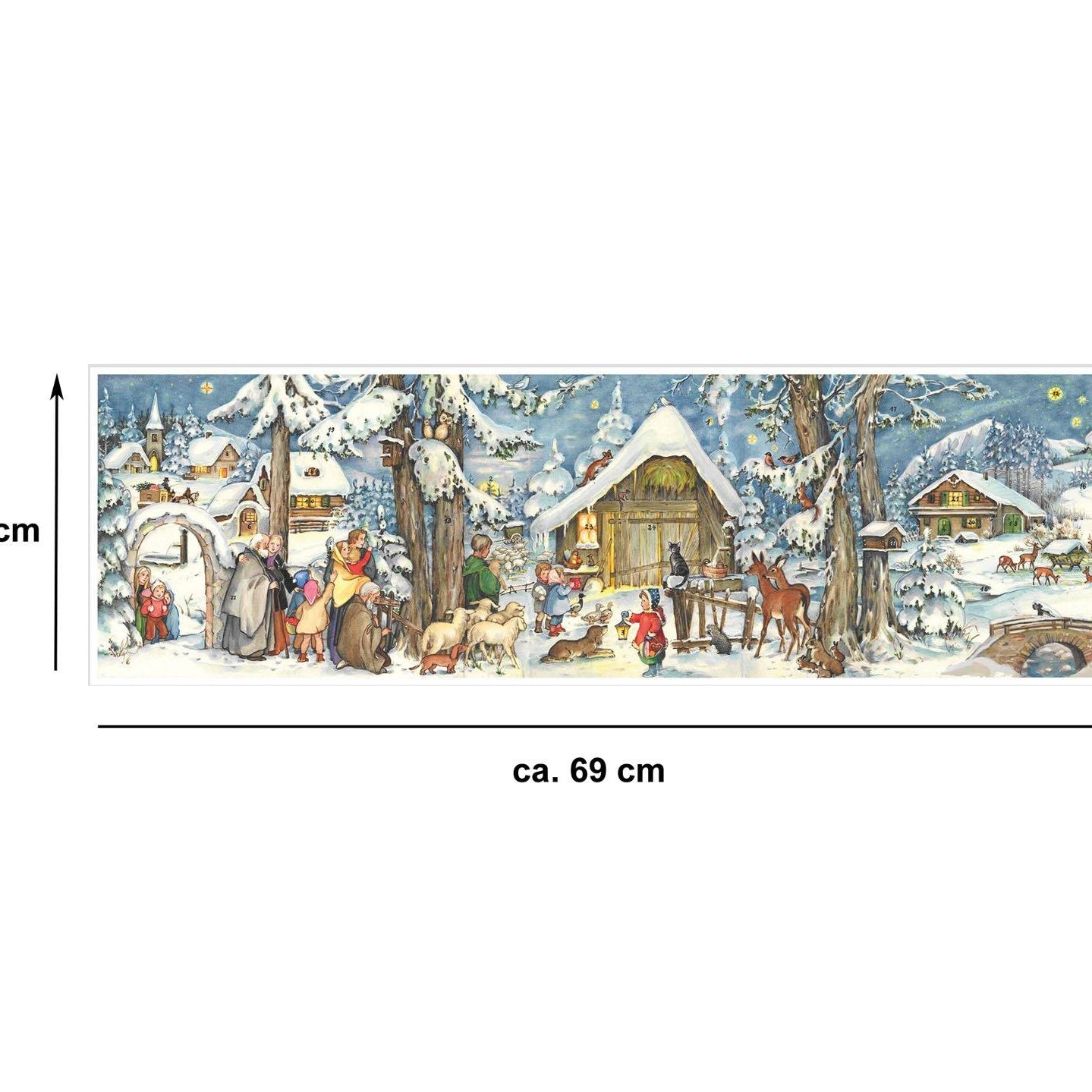 Adventskalender "Am Stall" - Sellmer Adventskalender