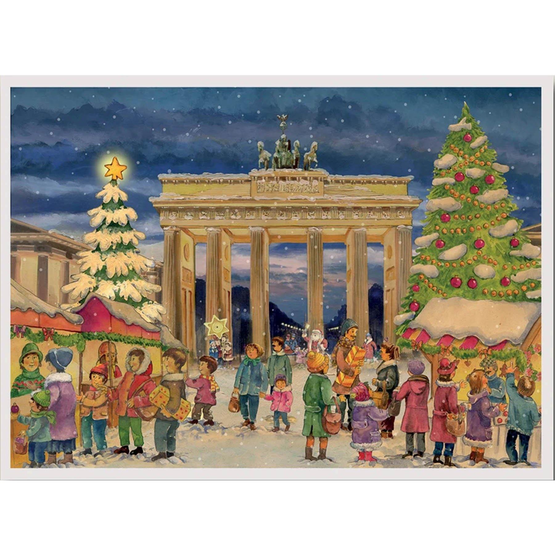 Adventskalender "Brandenburger Tor" - Sellmer Adventskalender
