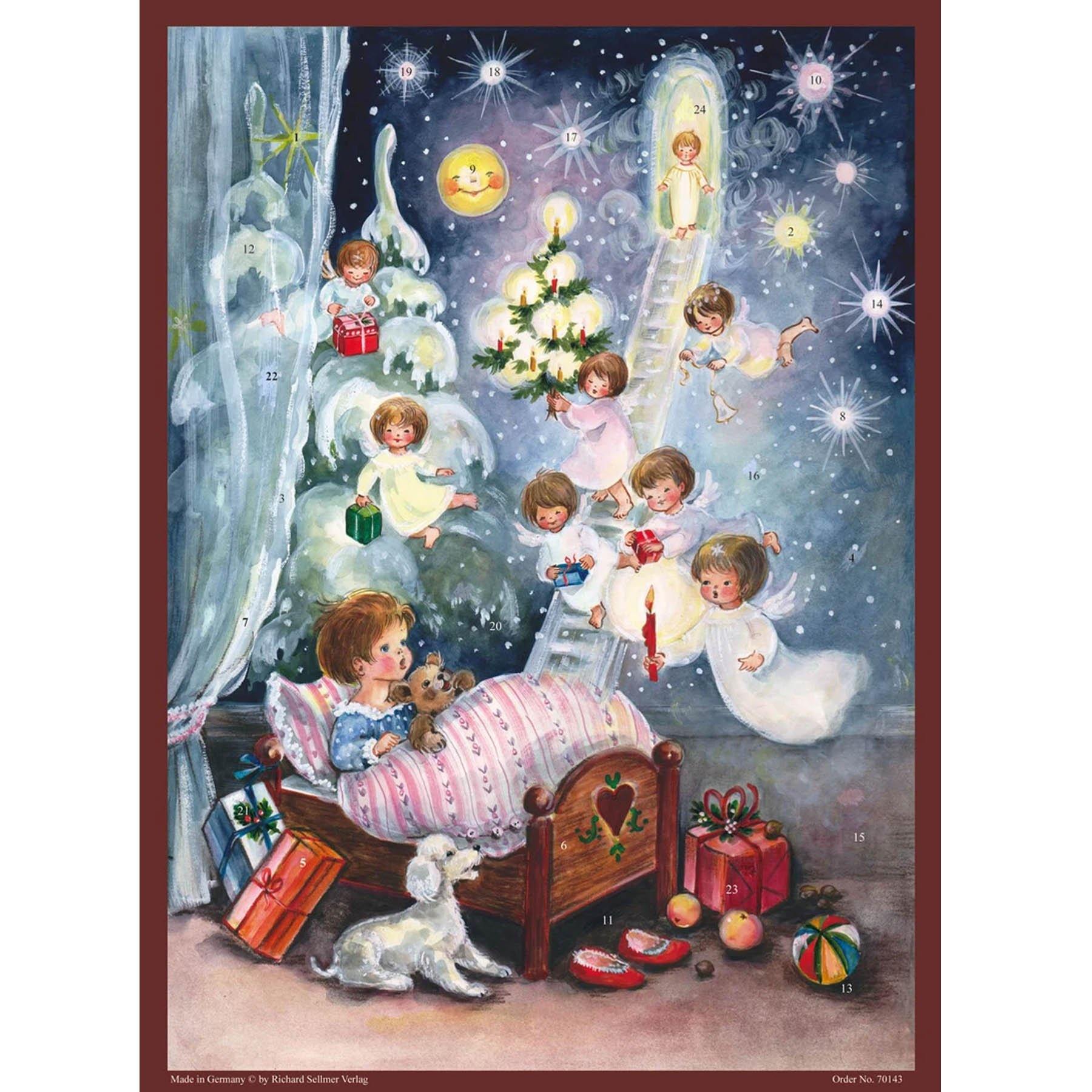 Adventskalender "Engelstraum" - Sellmer Adventskalender
