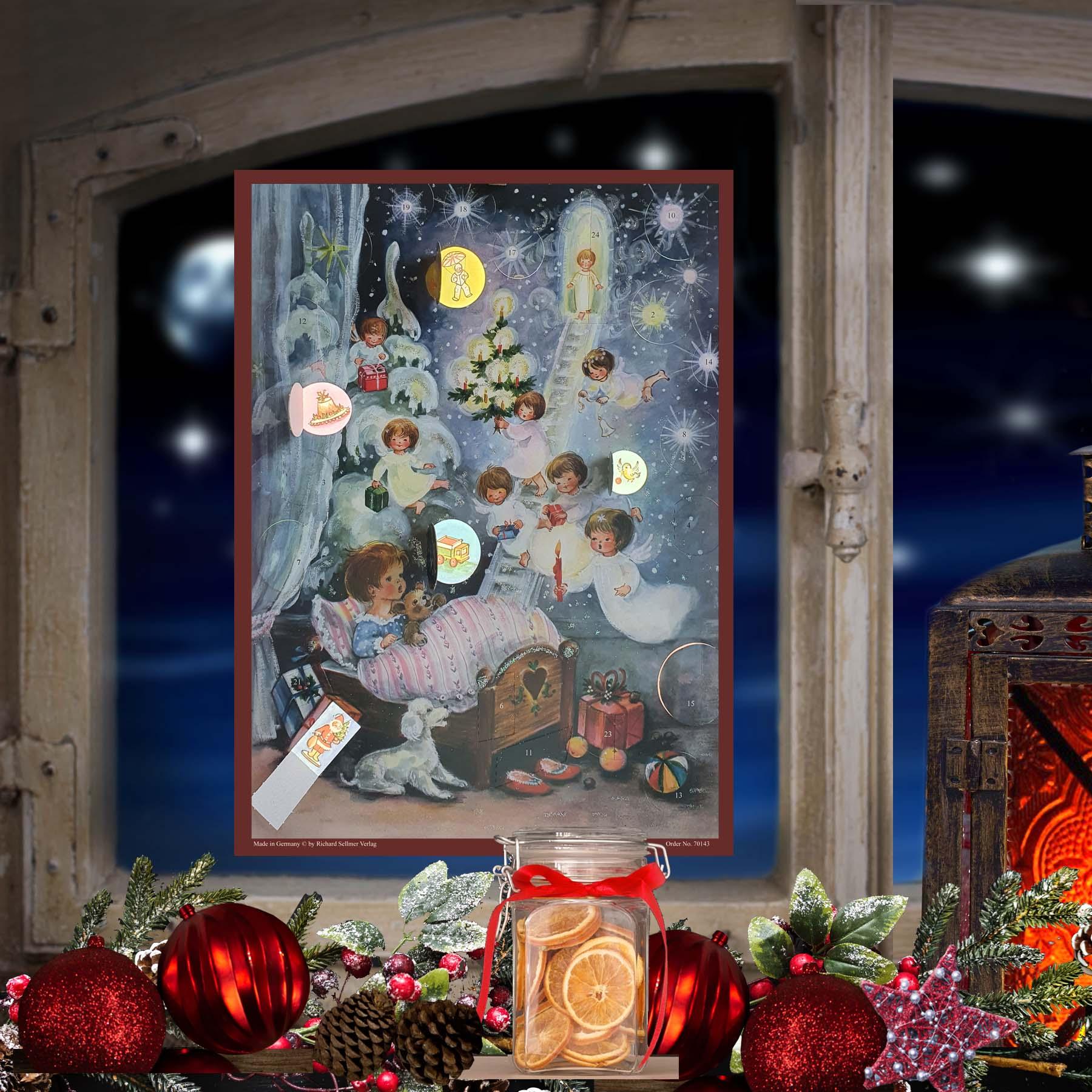 Adventskalender "Engelstraum" - Sellmer Adventskalender