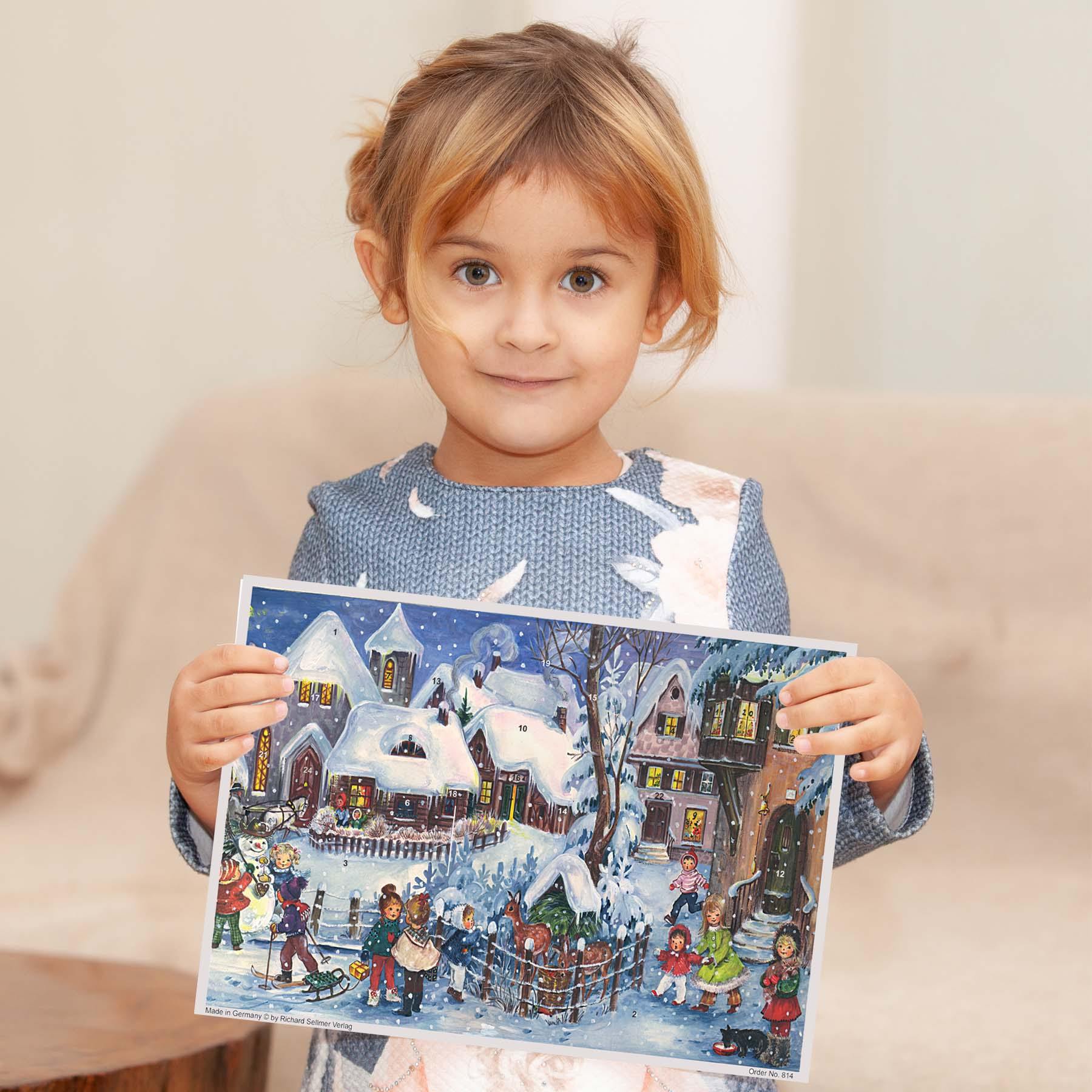 Adventskalender "Es schneit" - Sellmer Adventskalender