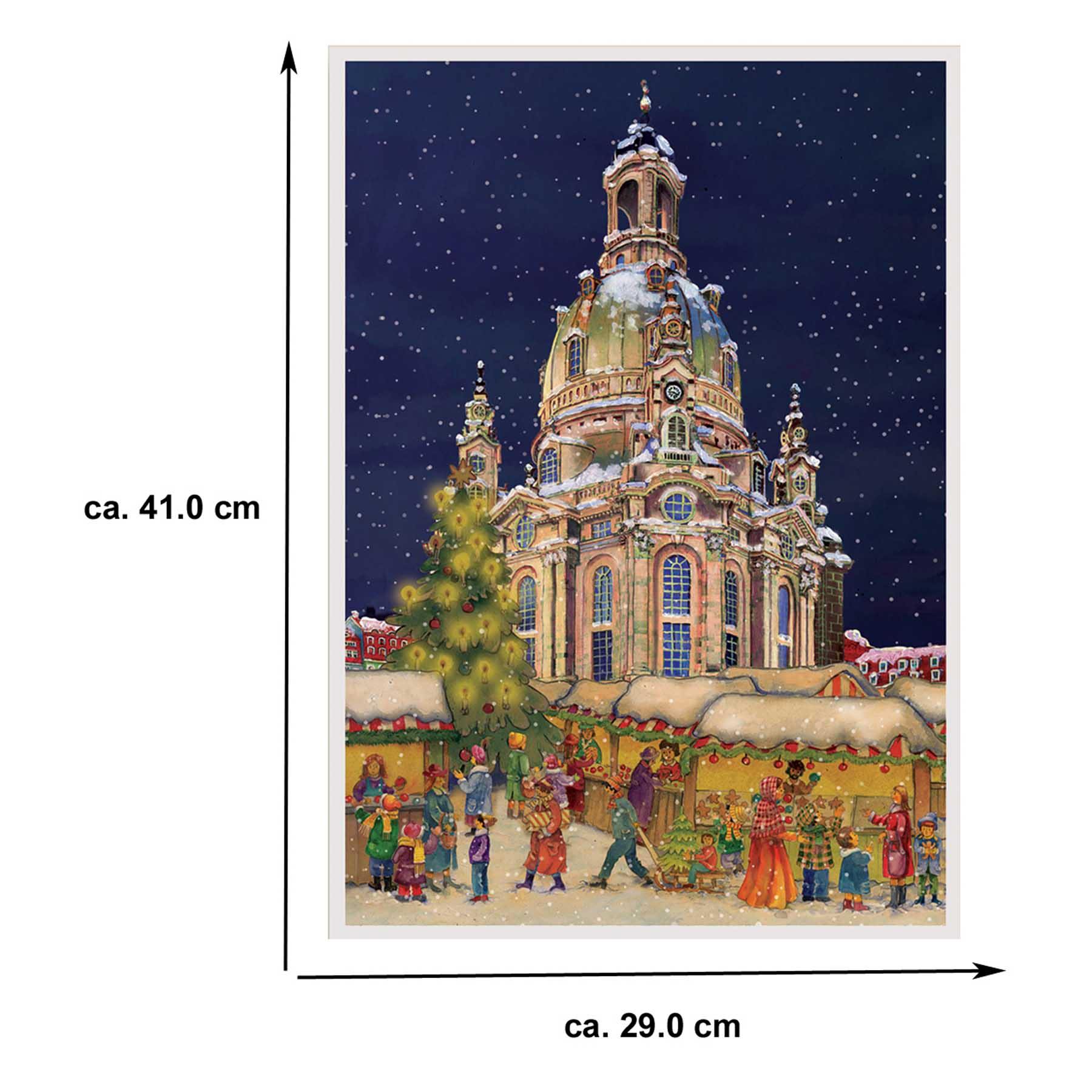 Adventskalender "Frauenkirche Dresden" - Sellmer Adventskalender