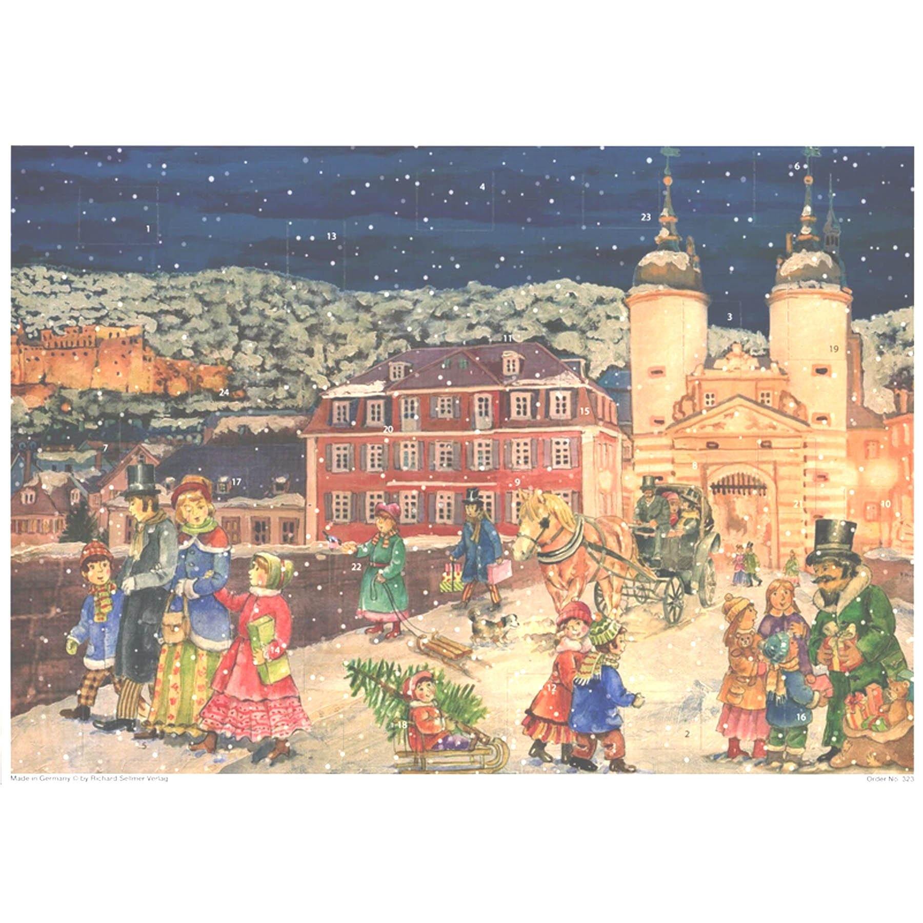 Adventskalender "Heidelberg" - Sellmer Adventskalender