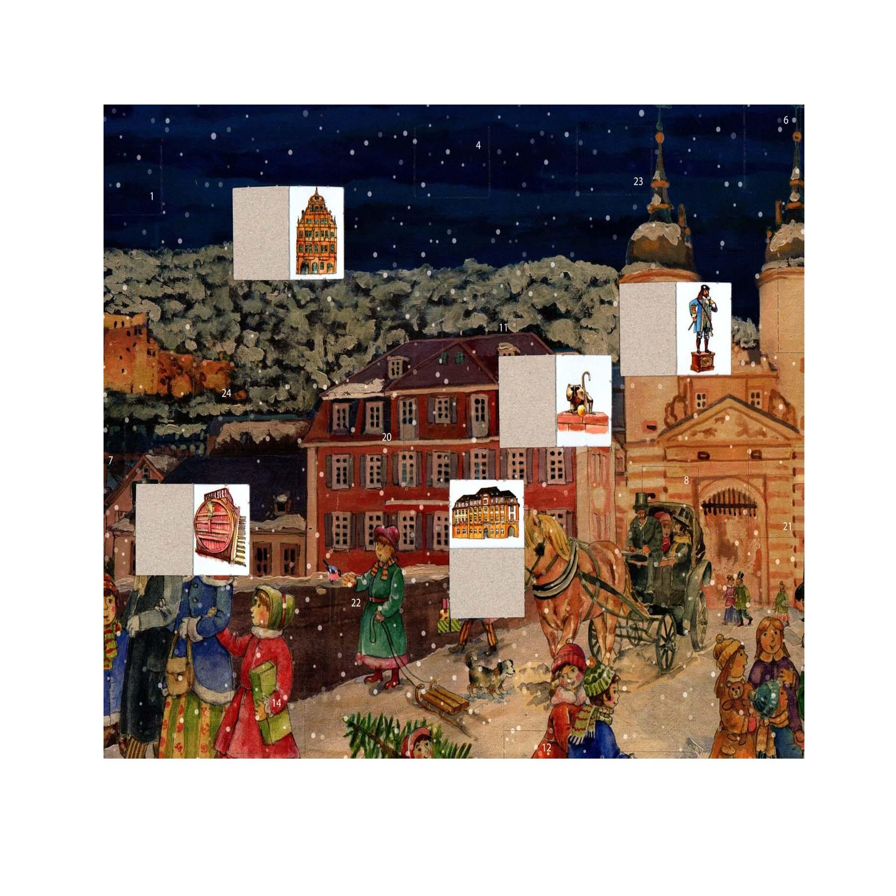 Adventskalender "Heidelberg" - Sellmer Adventskalender