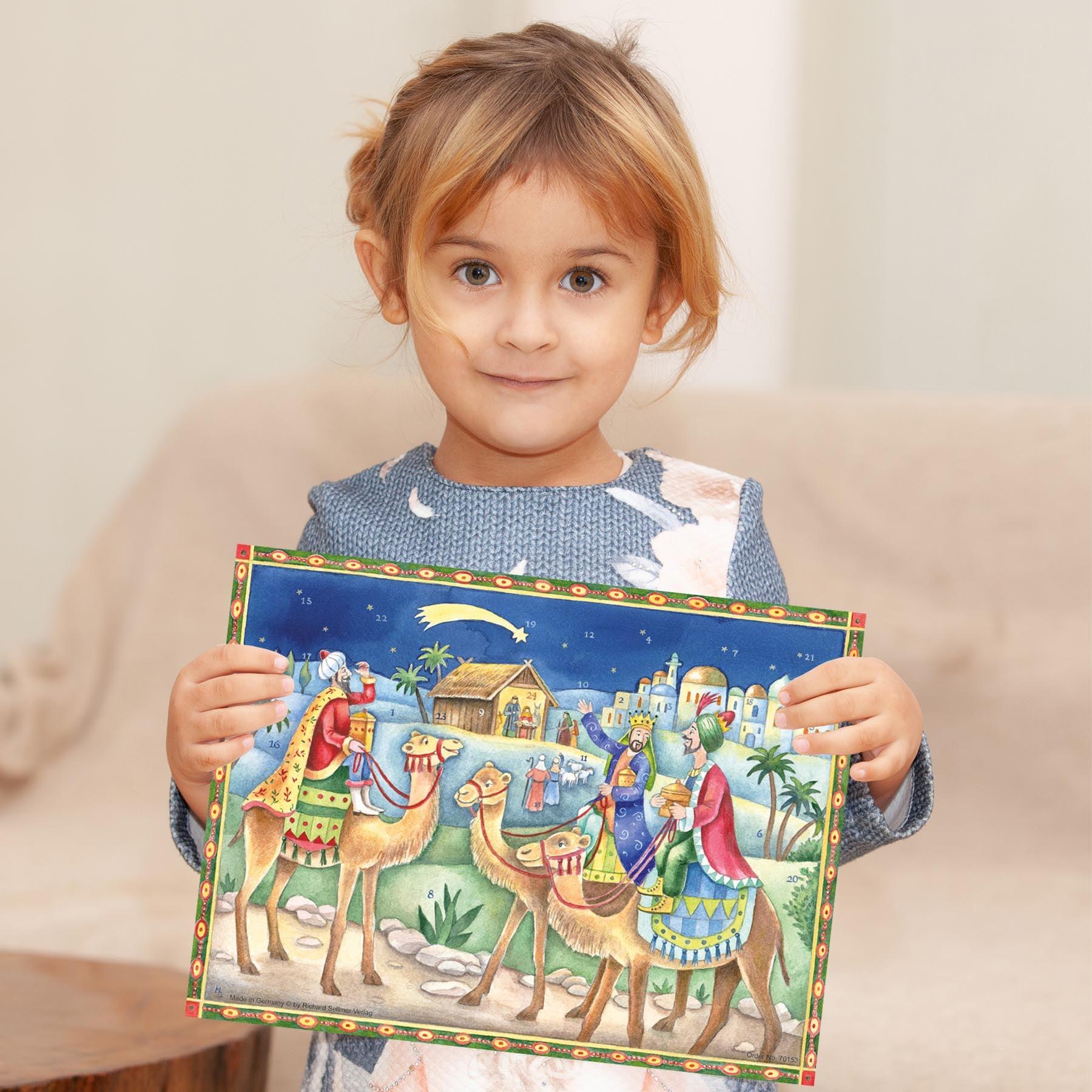 Adventskalender "Heilige Drei Könige bringen Gaben" - Sellmer Adventskalender