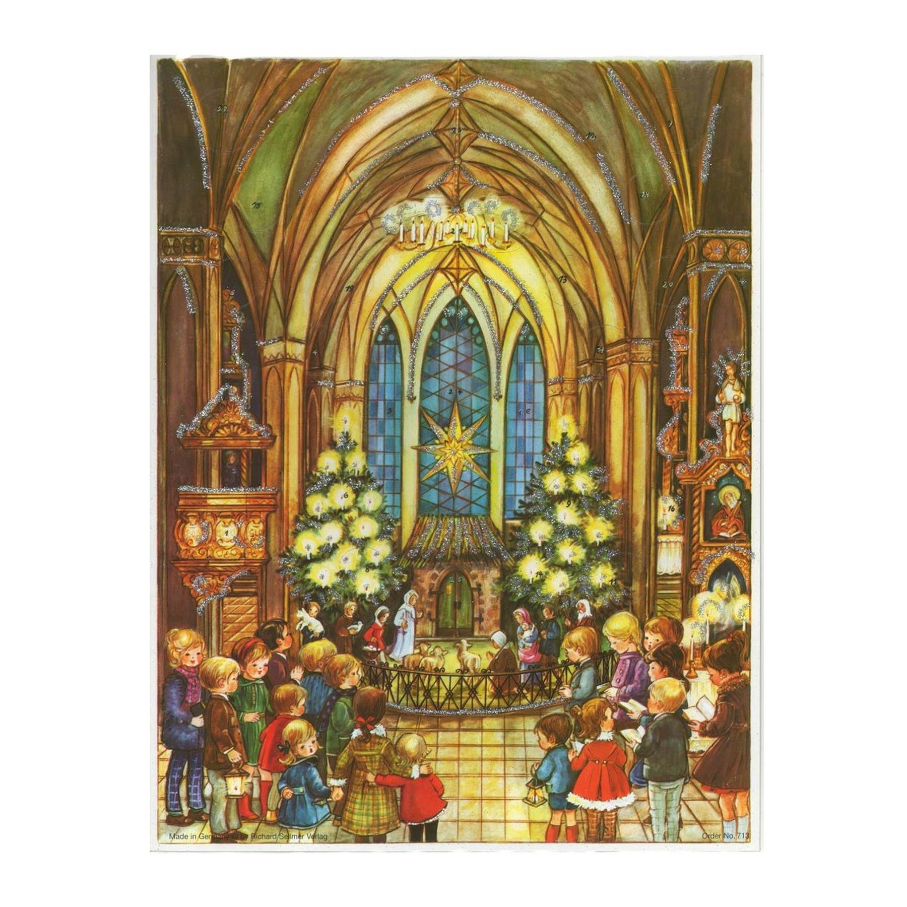 Adventskalender "In der Kirche" - Sellmer Adventskalender