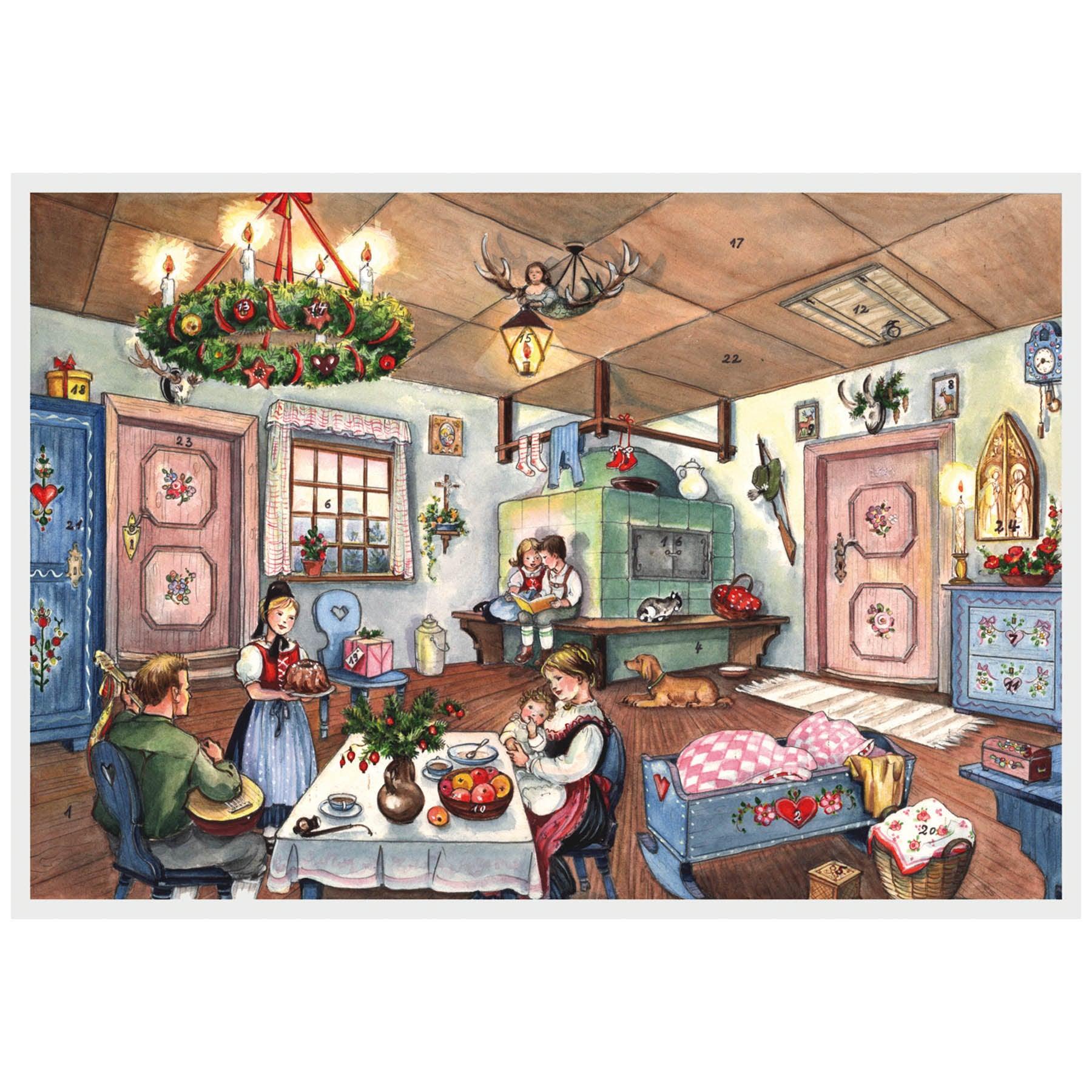 Adventskalender "In der Stube" - Sellmer Adventskalender