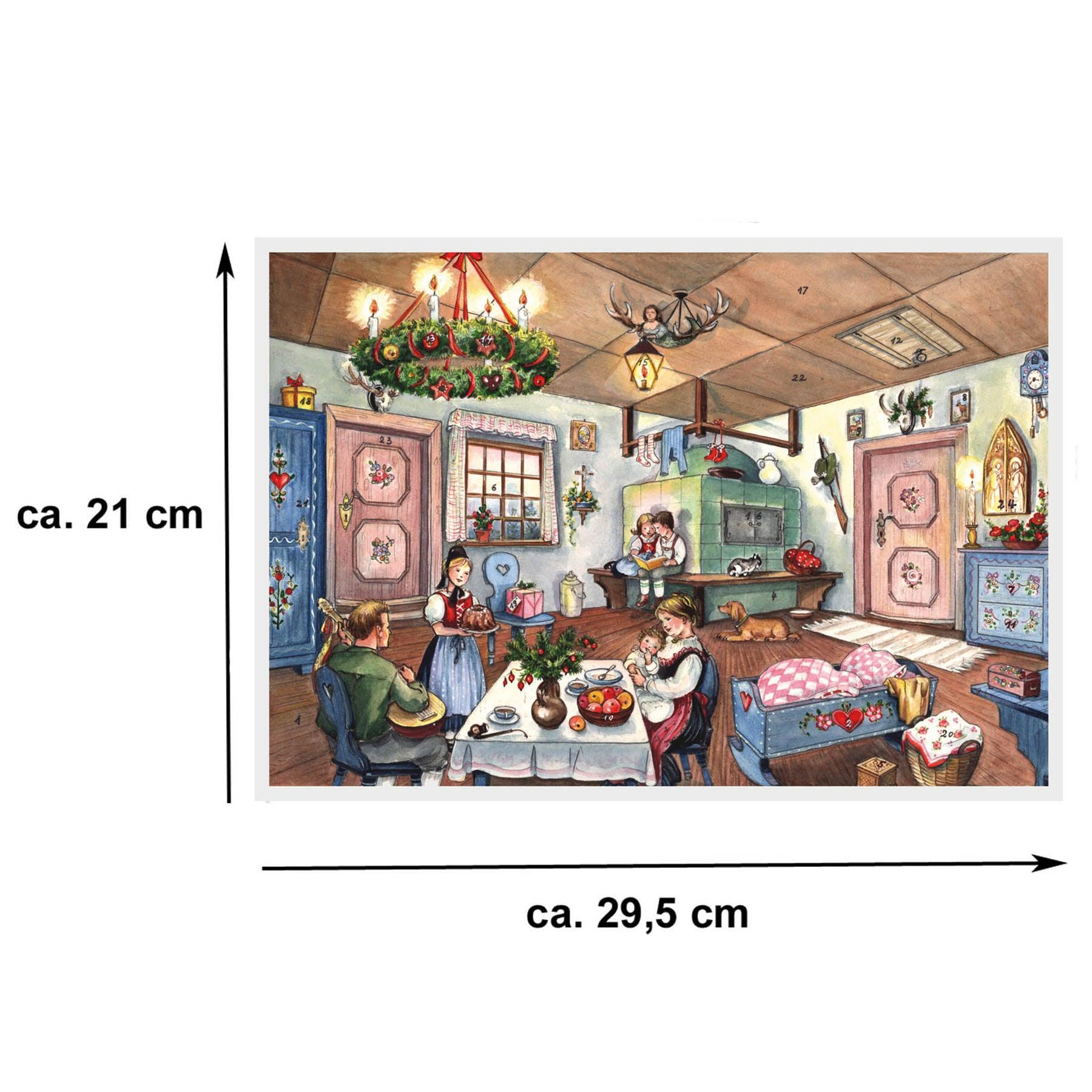 Adventskalender "In der Stube" - Sellmer Adventskalender