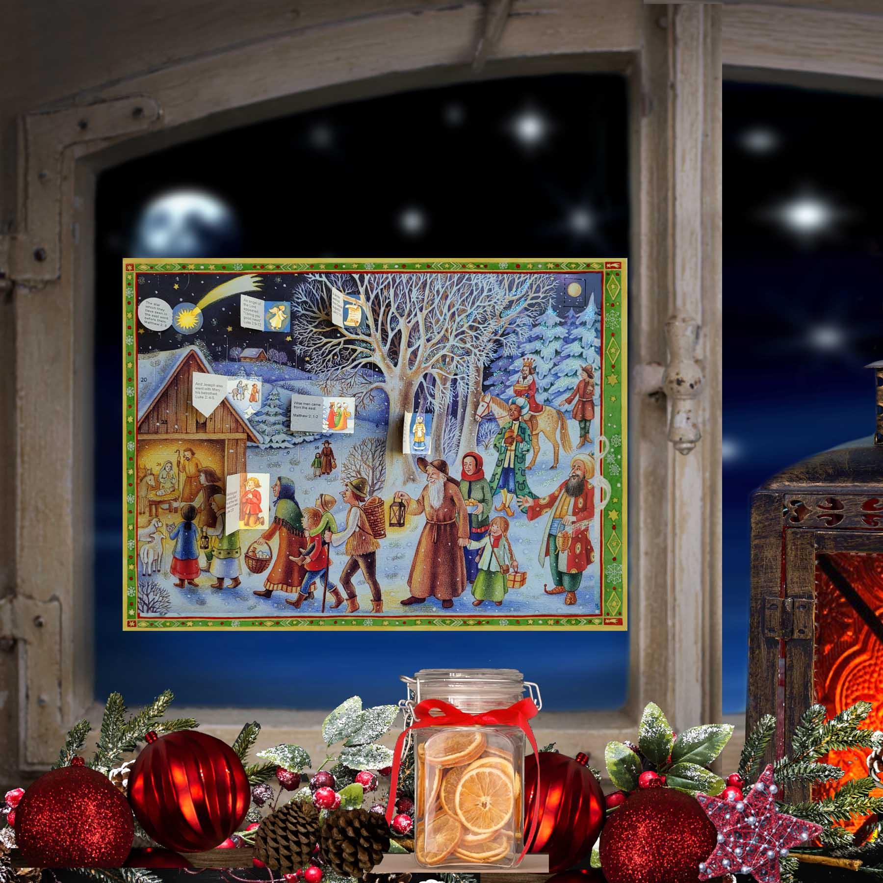 Adventskalender "Kommt, seht den Stall" - Sellmer Adventskalender