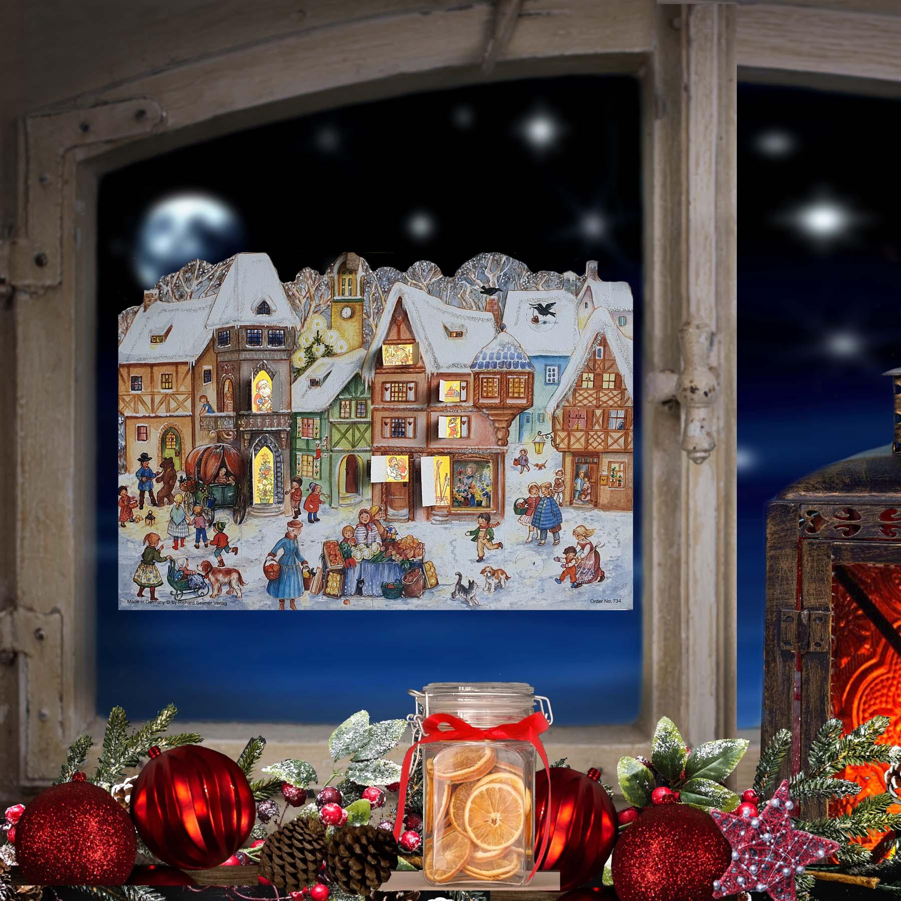 Adventskalender "Marktplatz" - Sellmer Adventskalender