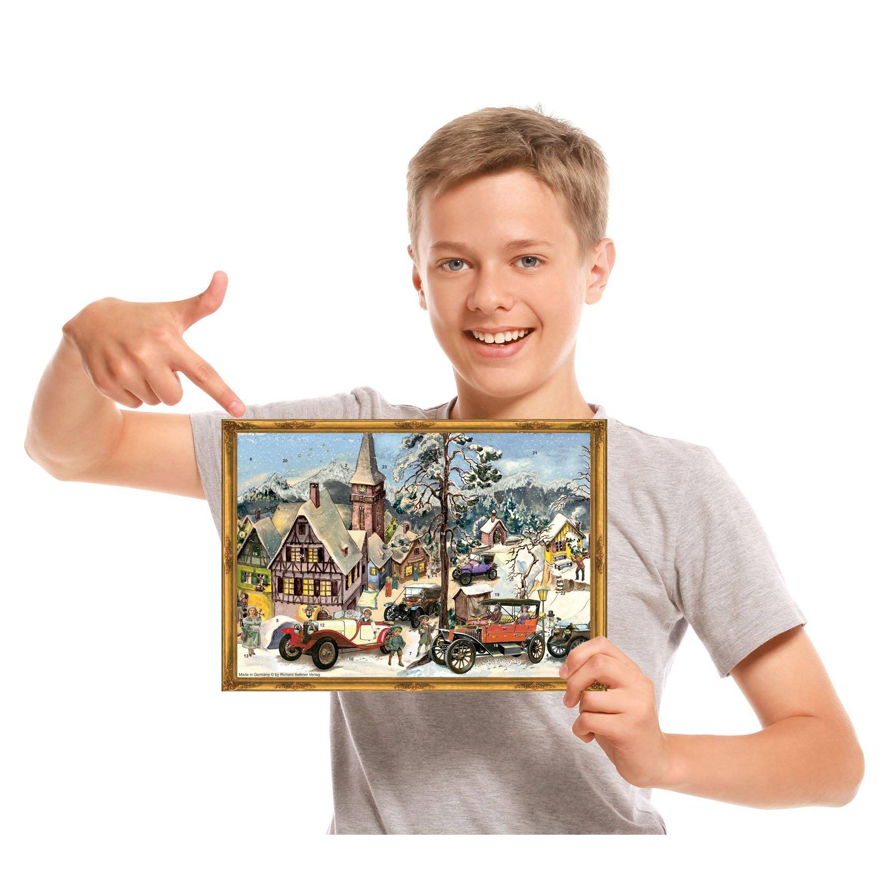 Adventskalender " Oldtimerralley" - Sellmer Adventskalender