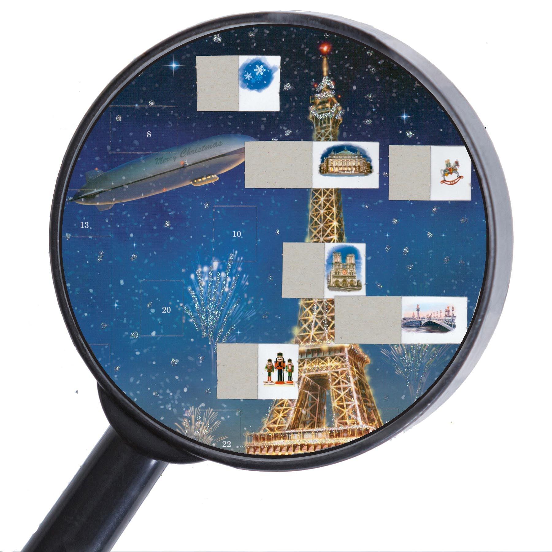 Adventskalender "Paris Eiffelturm" - Sellmer Adventskalender