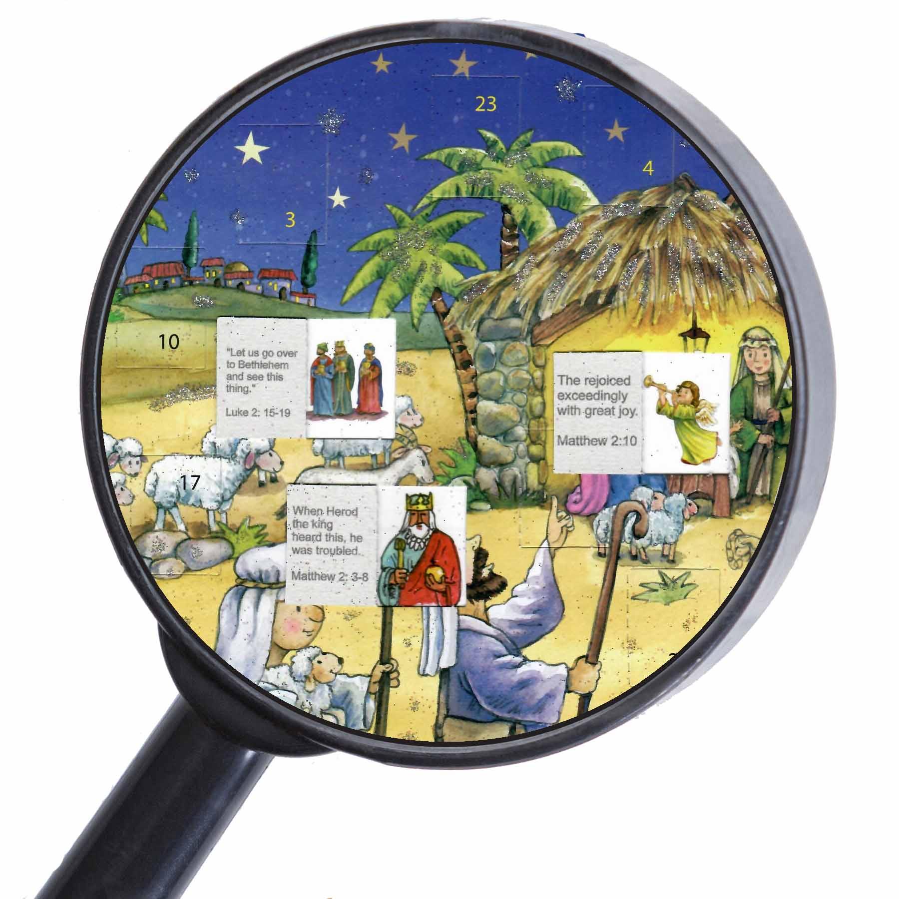 Adventskalender "Und sie folgen dem Stern" - Sellmer Adventskalender