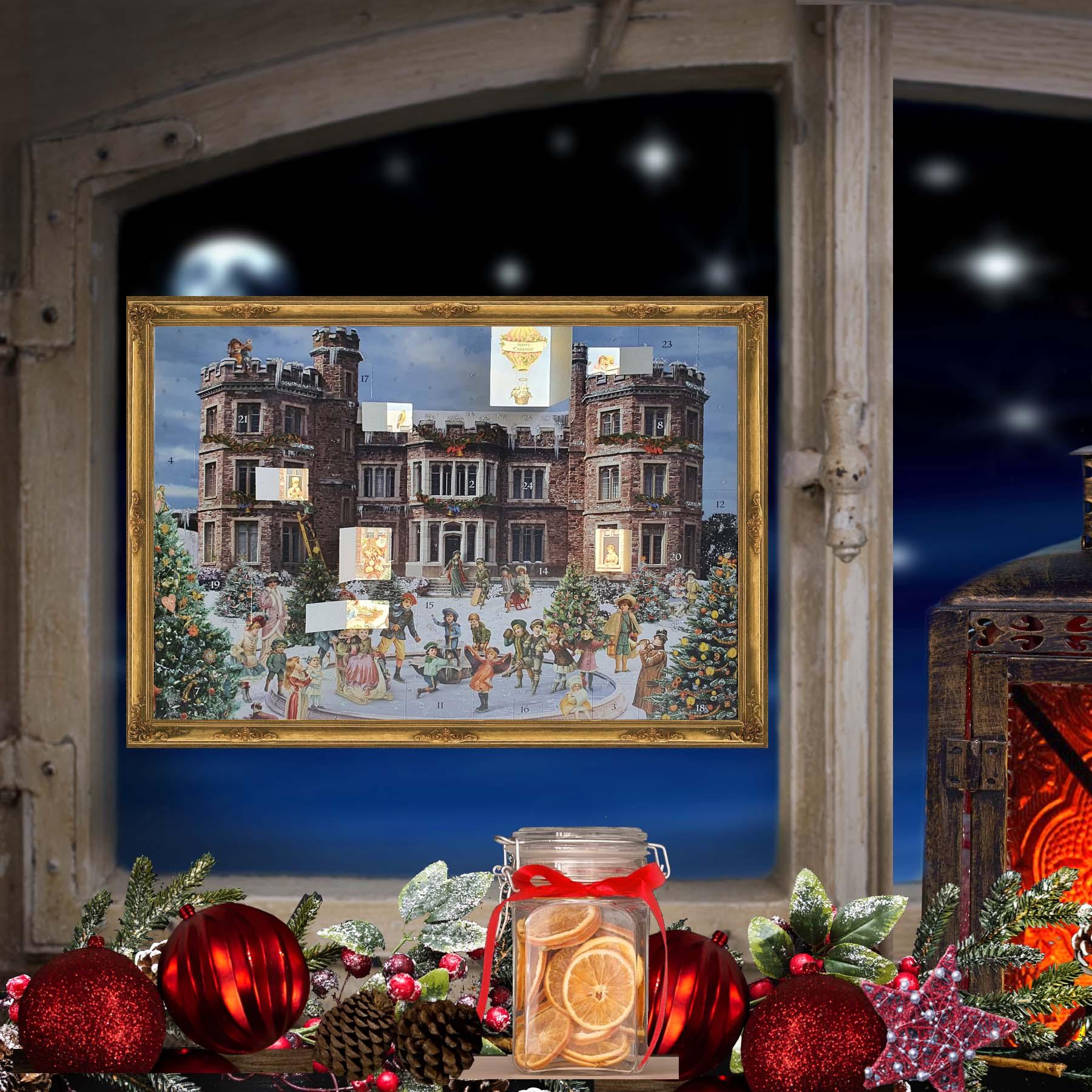 Adventskalender "Viktorianisches Landschloß" - Sellmer Adventskalender